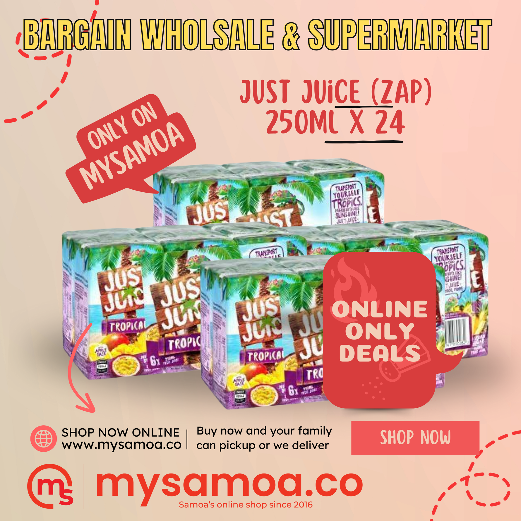 Just juice (Zap) 250ml x 24