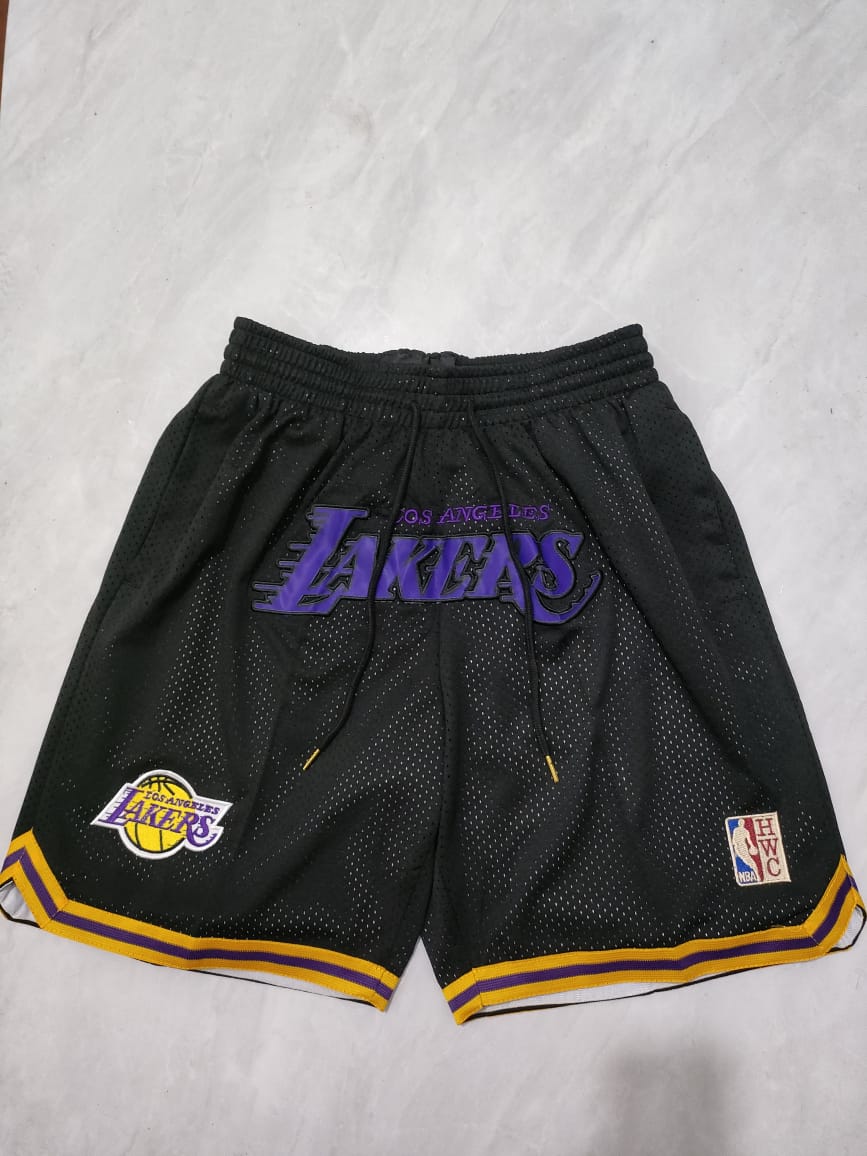 LA Lakers NFL basketball shorts (Pickup from Top Shop - Vaitele Tai)