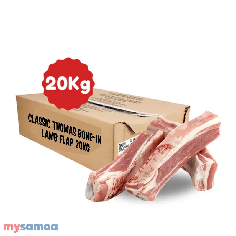 Lamb Flap Classic Thomas Bone-in 20kg
