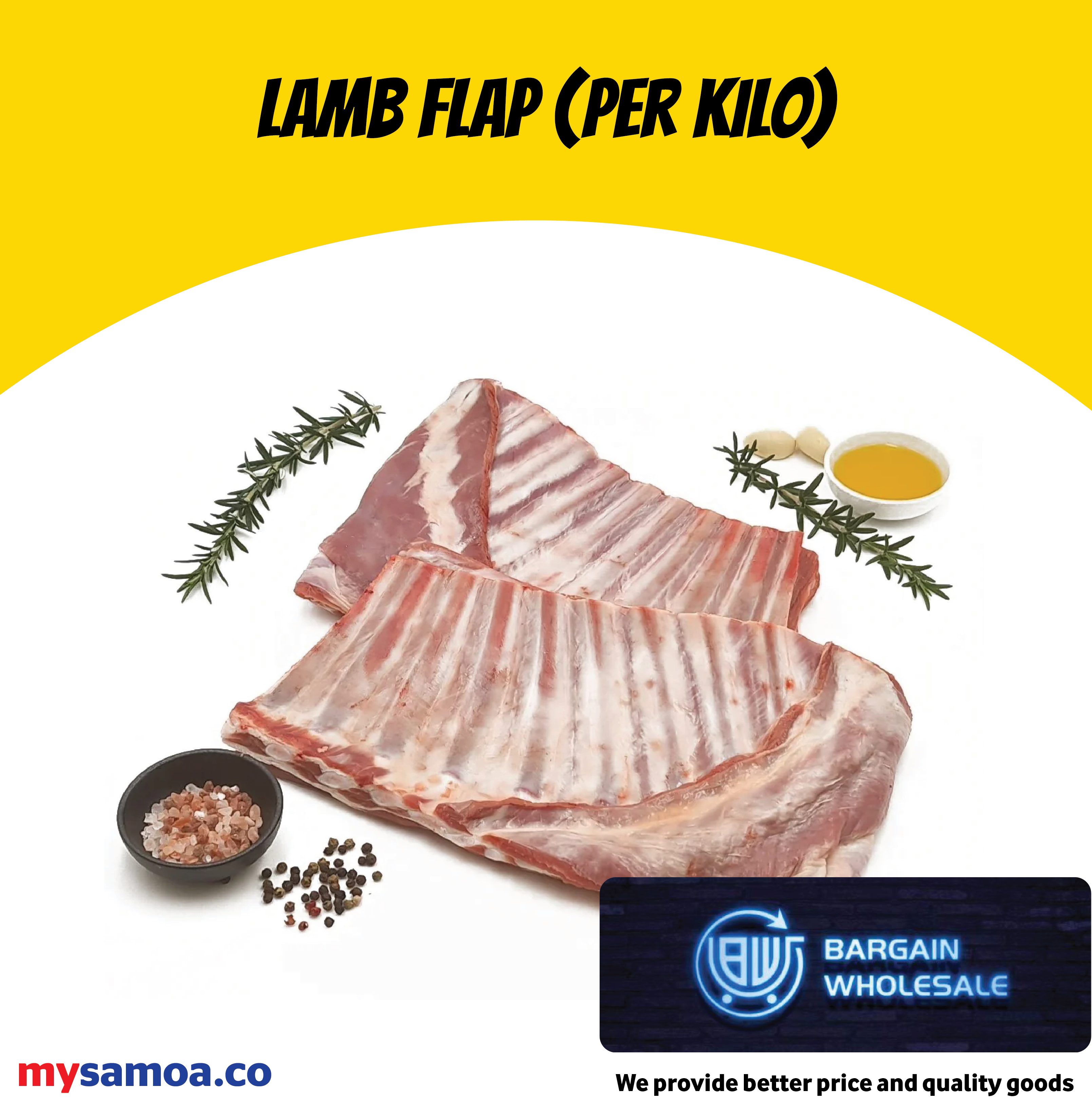 Lamb flap (Per Kilo)