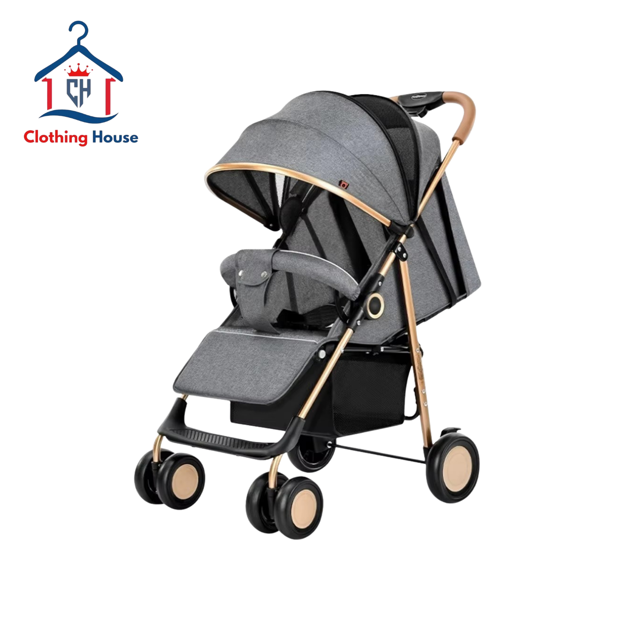 Lightweight Travel Pushchair Stroller For Newborn Toddler