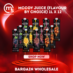 McCoy Juice Flavor by choice (1L x 12)