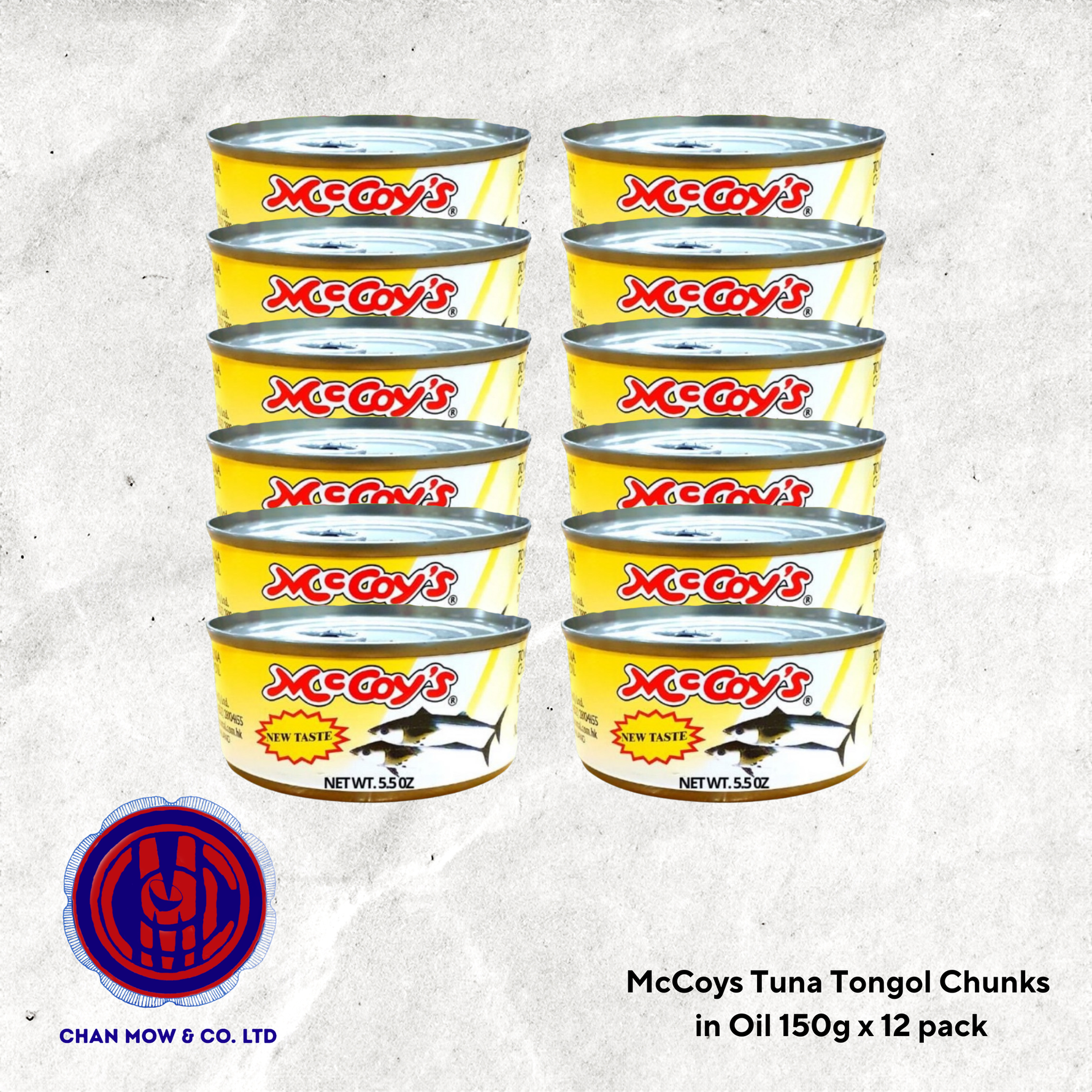 Mccoys Tuna Tongol Chunks In Oil 12 X 150G Ctn