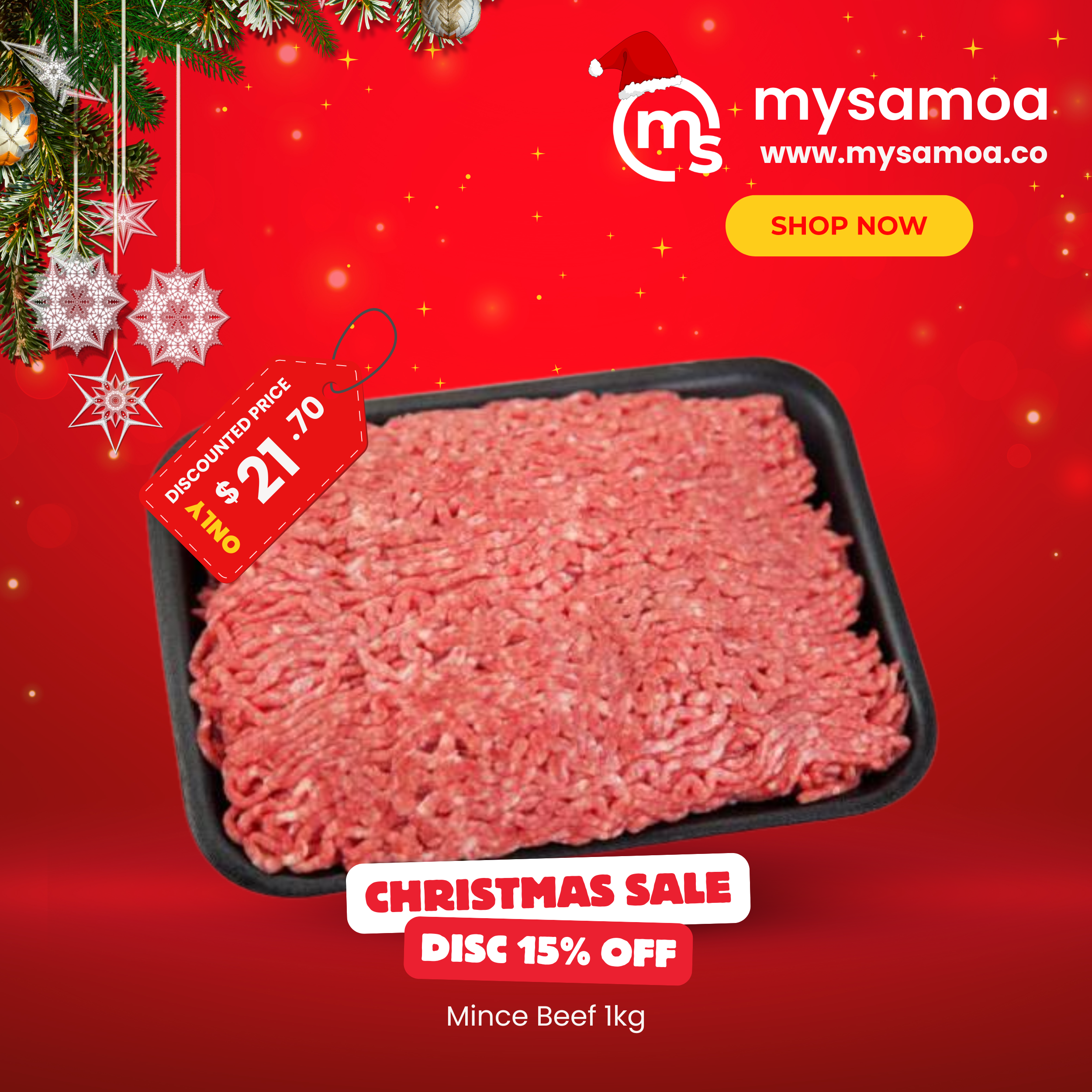Mince beef 1kg