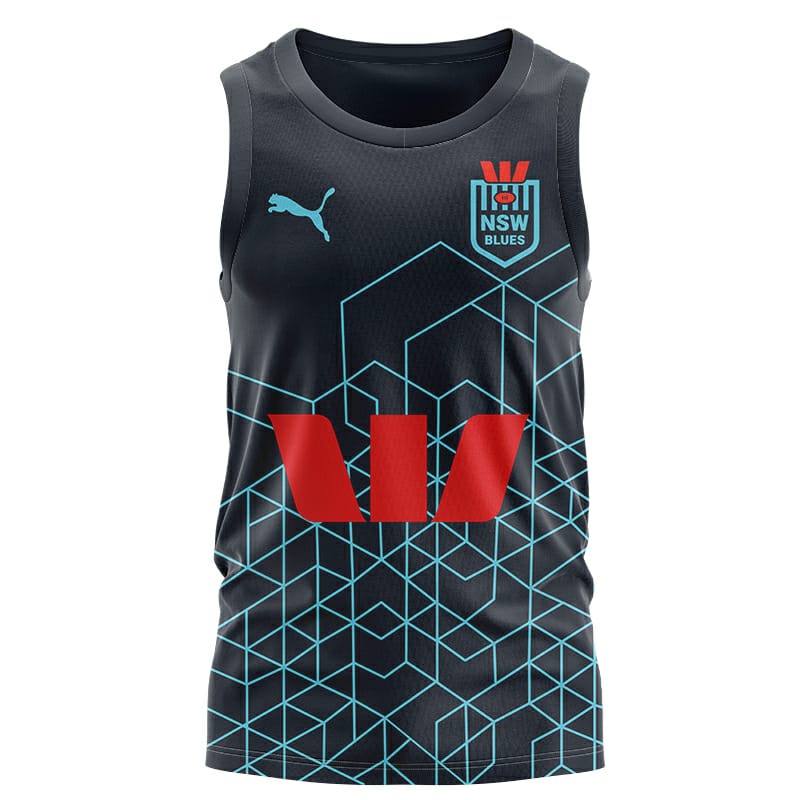 New South Wales NRL singlets (Pickup from Top Shop - Vaitele Tai)