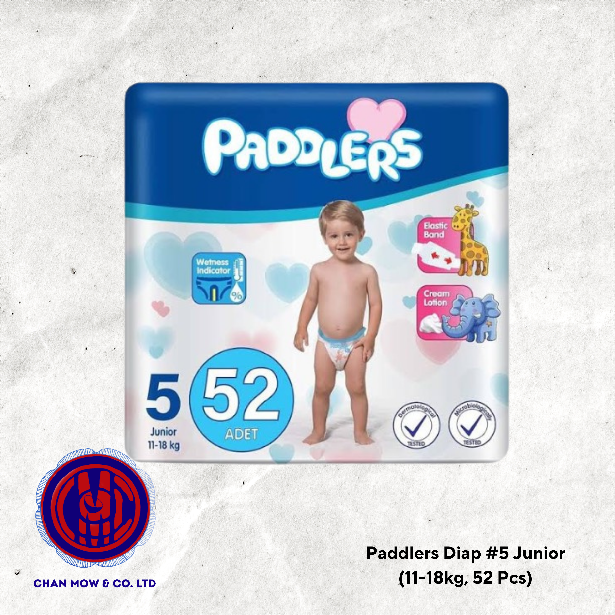 Paddlers Diap #5 Junior (11-18kg, 52 Pcs)
