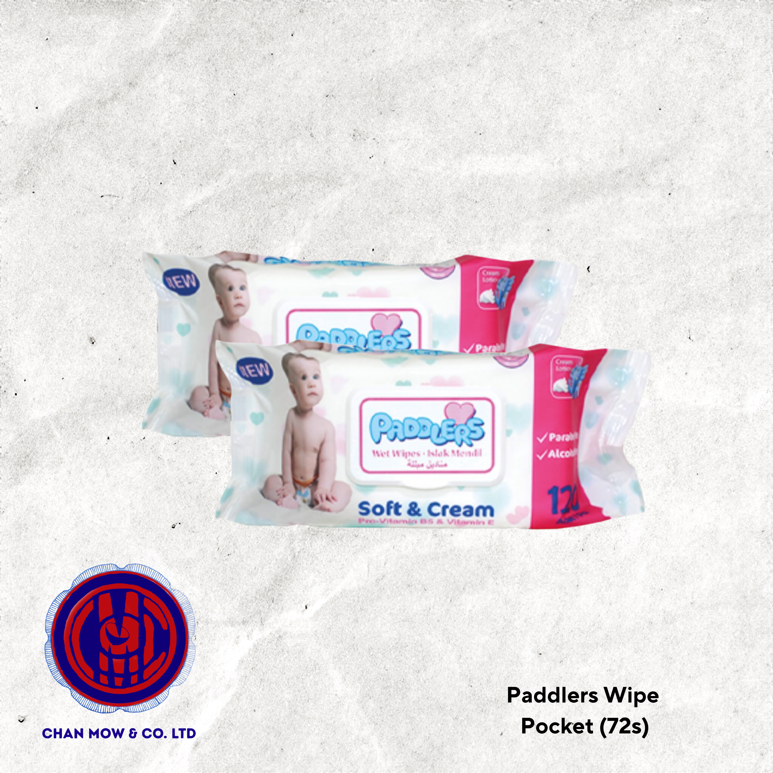Paddlers Wipe Pocket (72s)