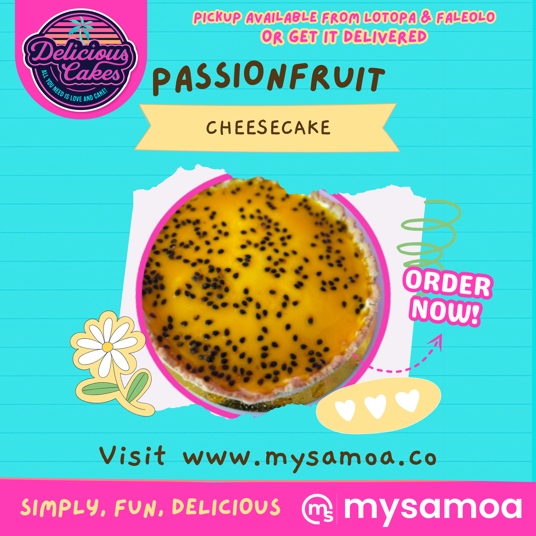 Passionfruit Cheesecake