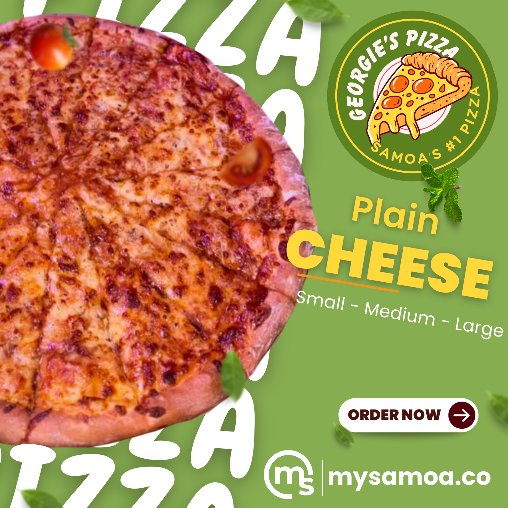 Georgie's Plain Cheese