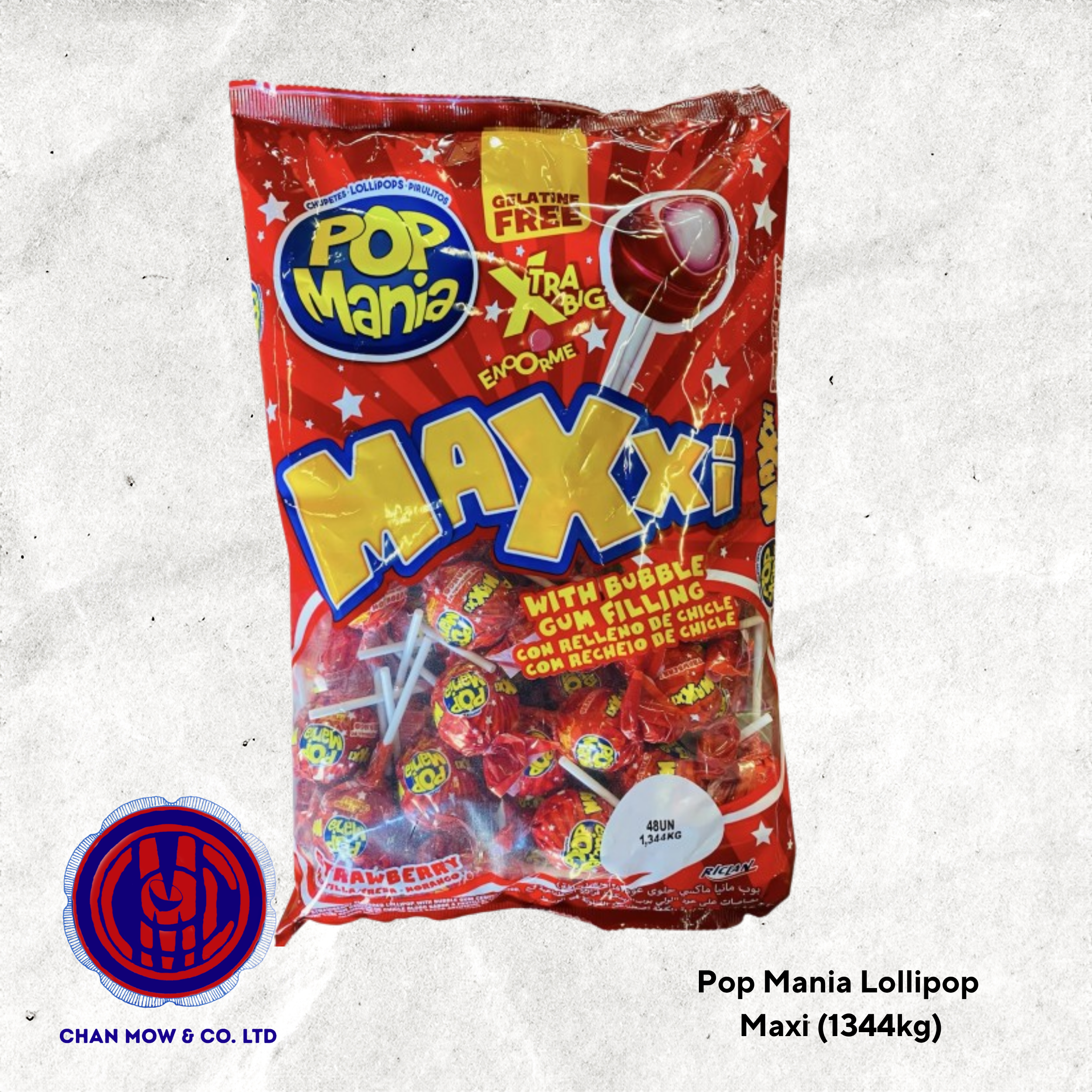 Pop Mania Lollipop Maxi (1344kg)