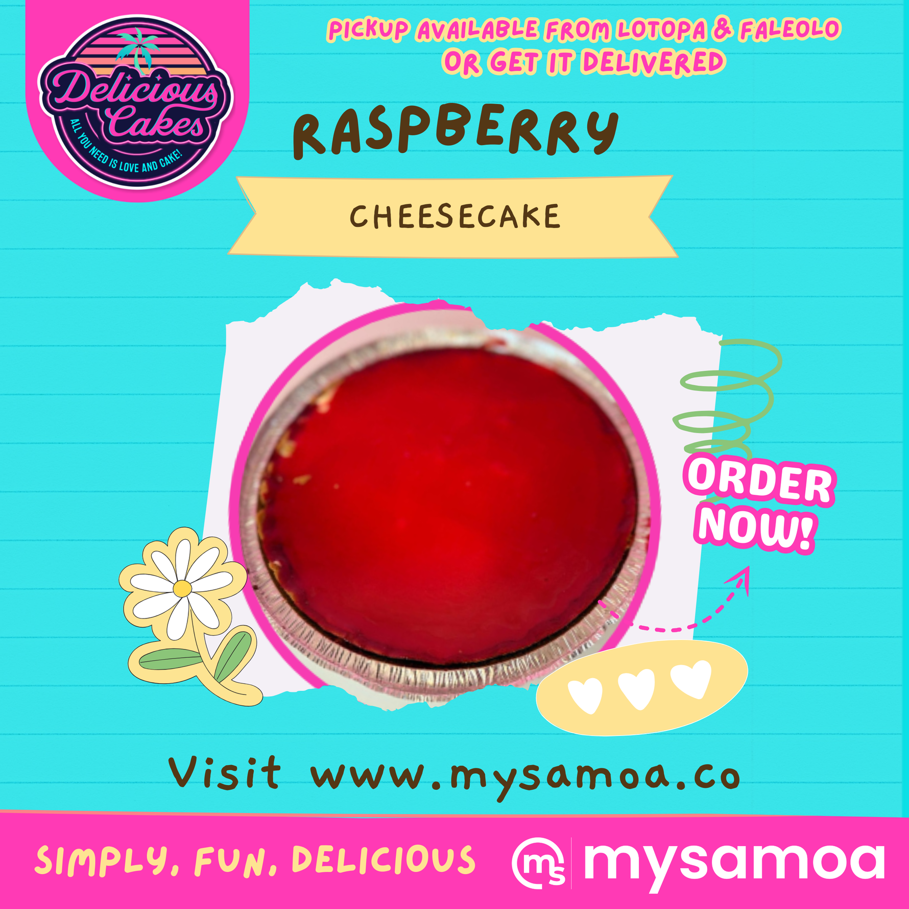 Raspberry Cheesecake