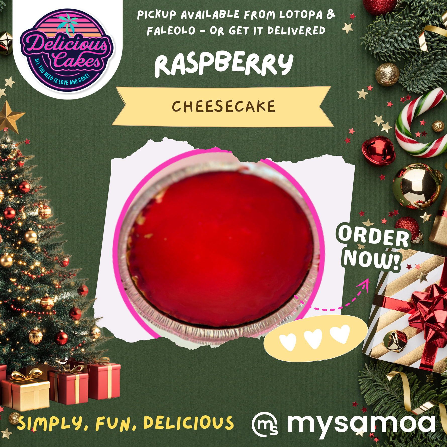 Raspberry Cheesecake