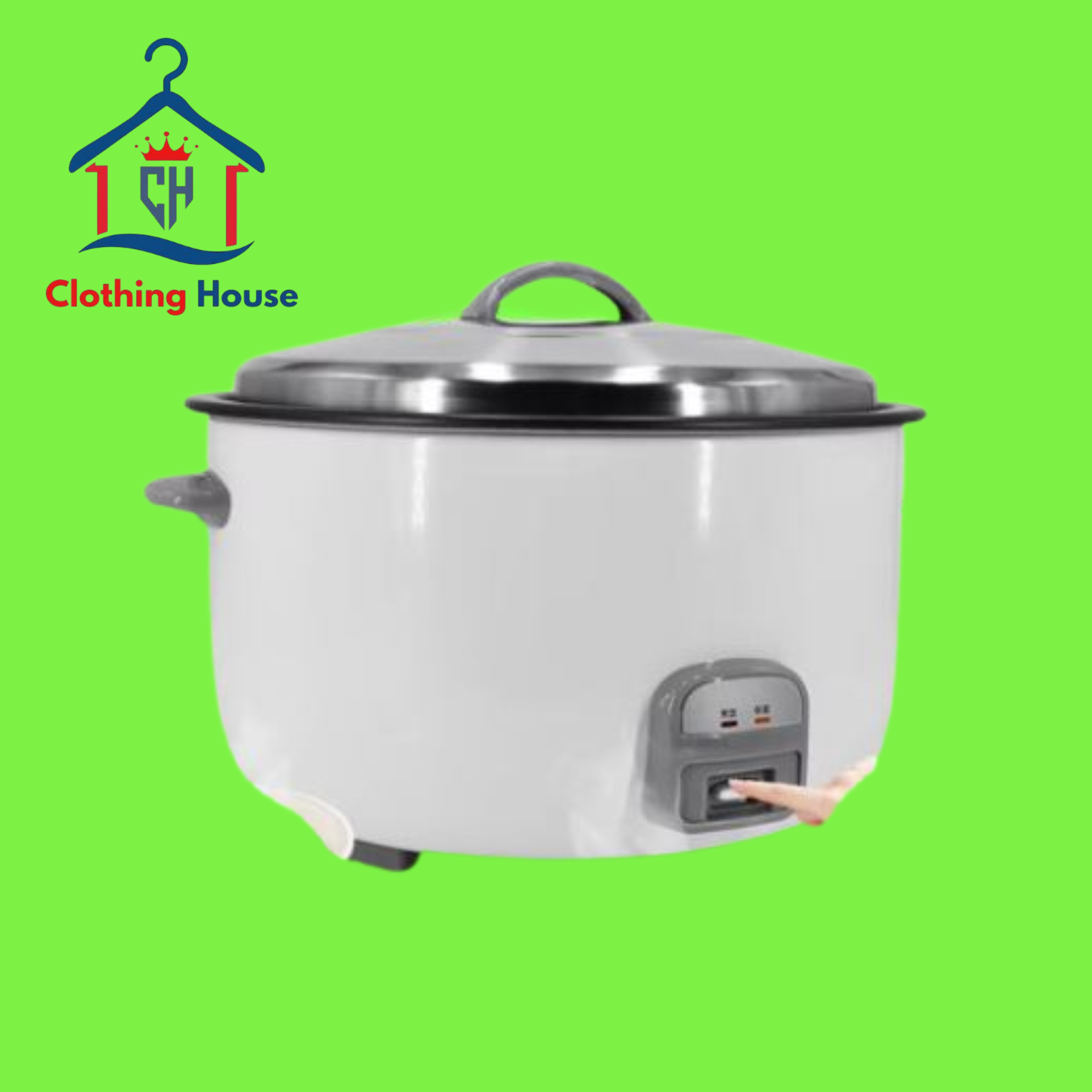 Rice Cooker 10kg Industrial Big Size Non Electric Rice Warmer Free Spare Parts Smart Cooker Button Press 3000 220