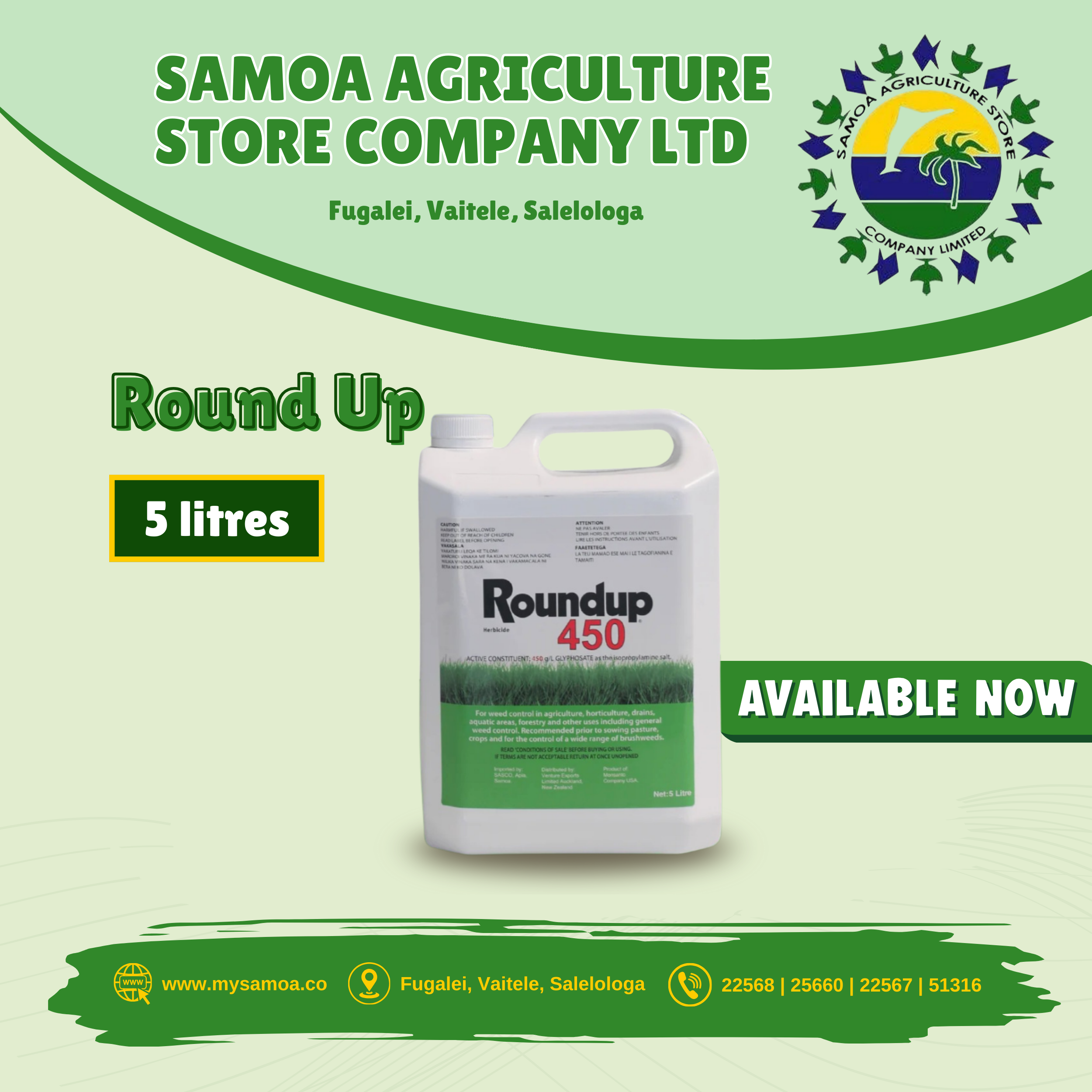 Round Up 5 litre