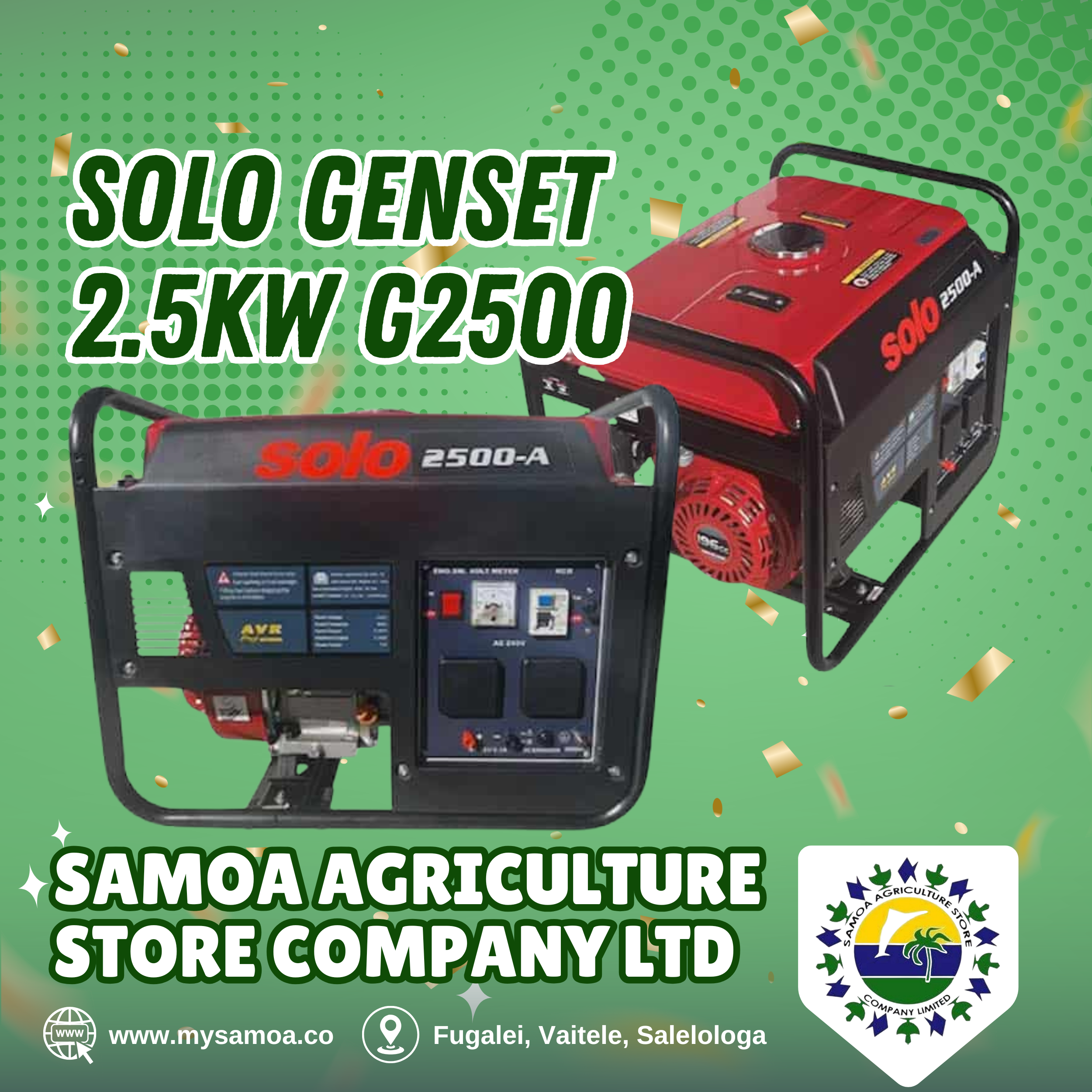 SOLO Genset 2.5kw G2500