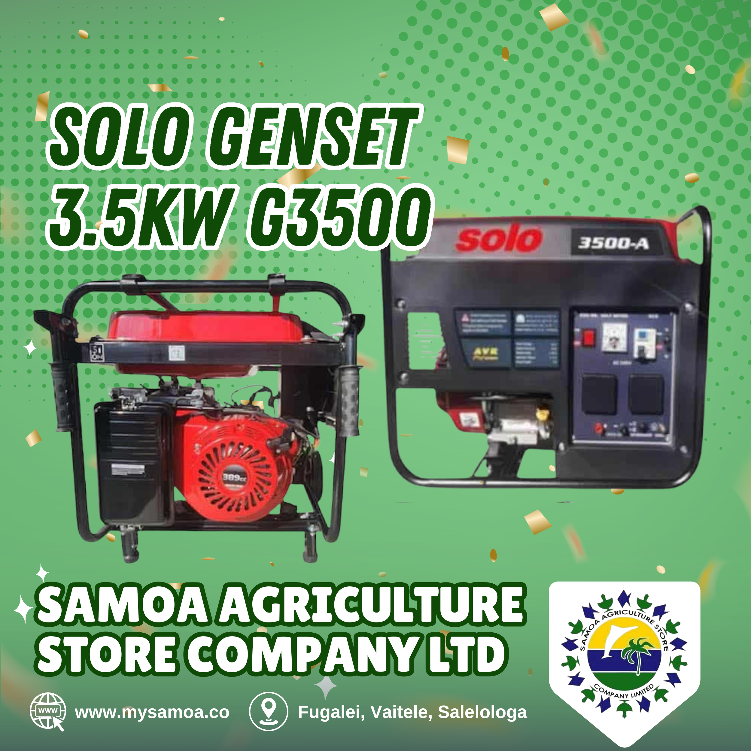 SOLO Genset 3.5kw G3500