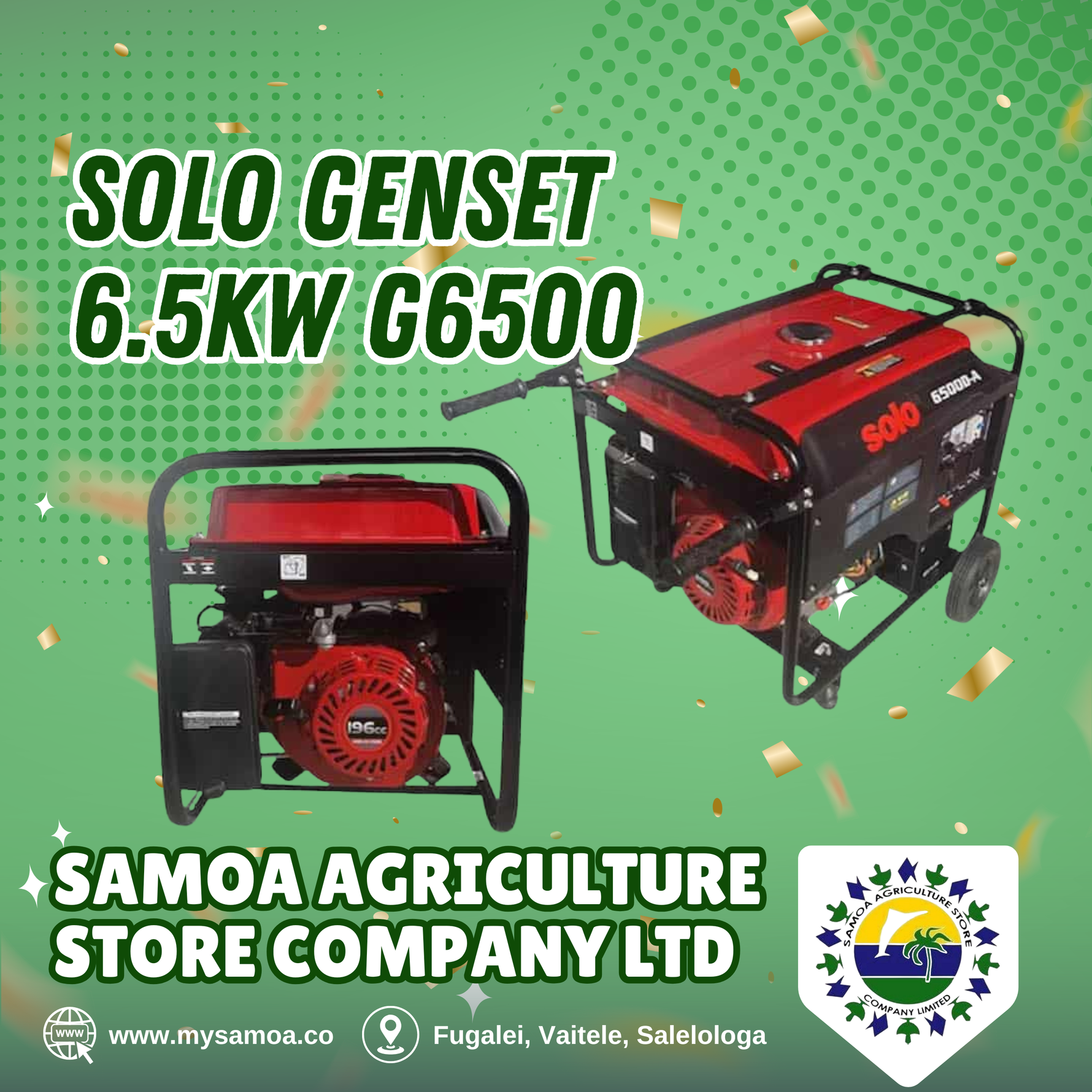 SOLO Genset 6.5kw G6500