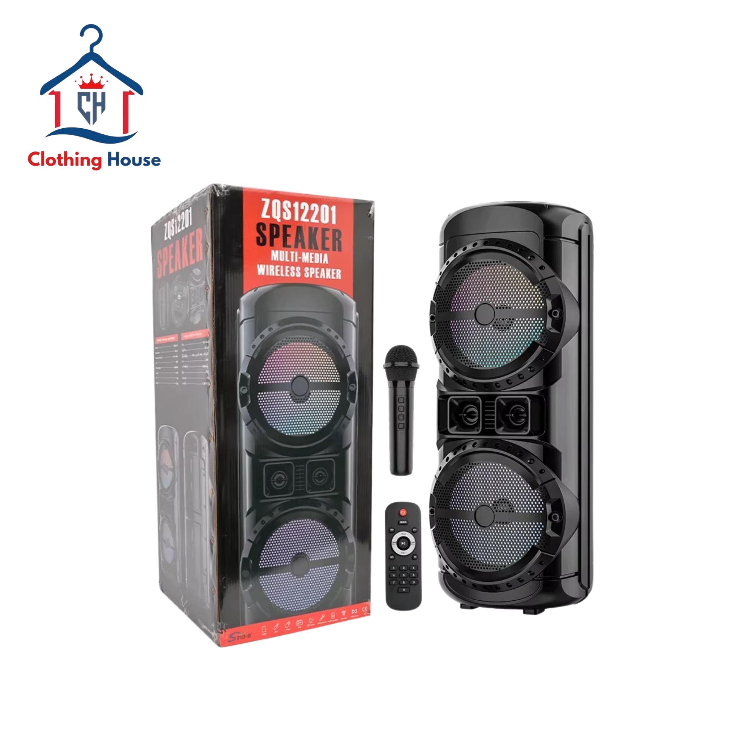 SING-E ZQS12201 Wireless BT Party Speaker