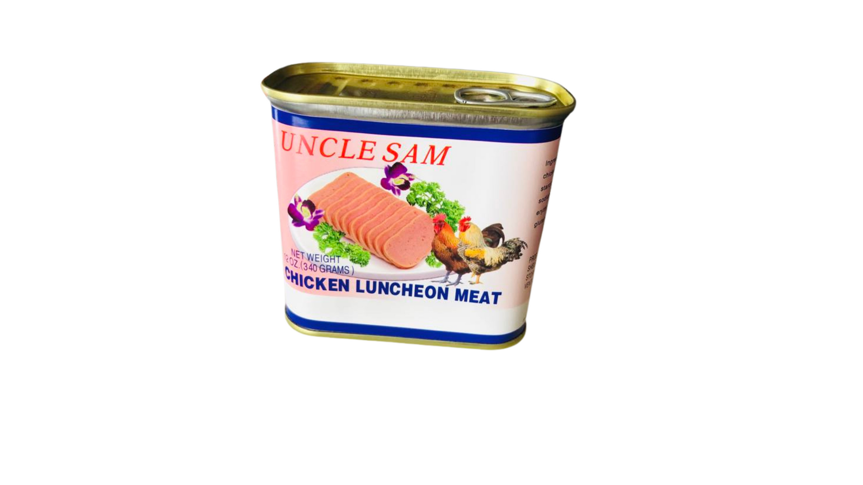 Uncle Sam Luncheon Meat - 36 Pack (198g Each) for Bulk