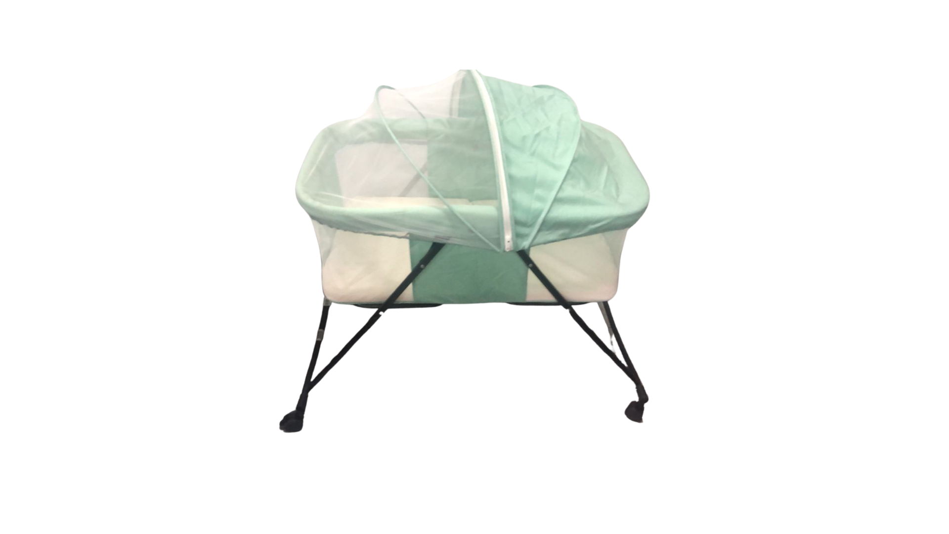 Green Baby Crib