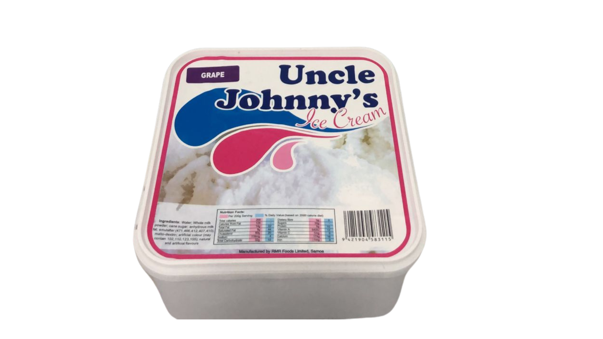 Uncle Johnny's Grape 2ltr