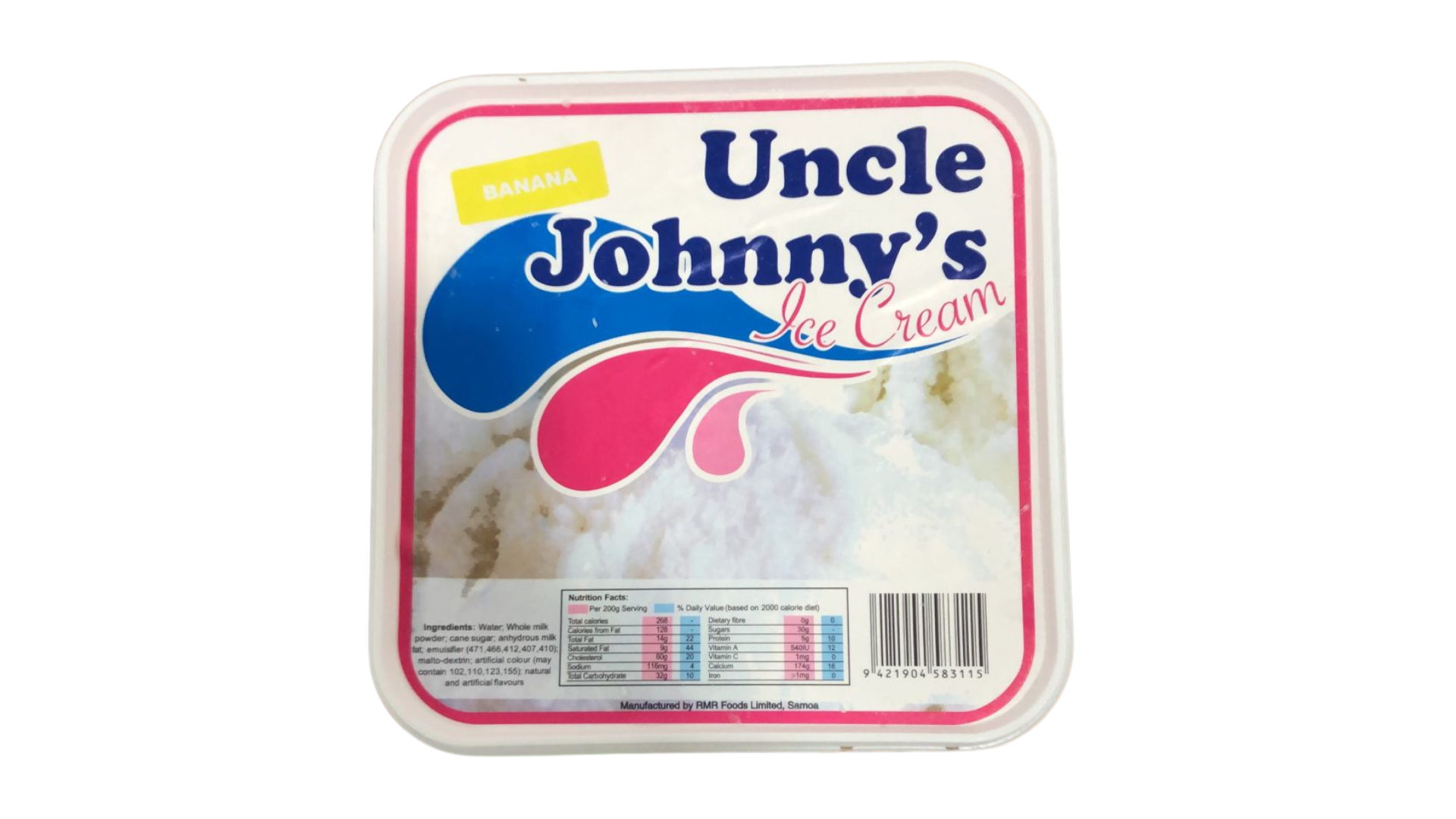 Uncle Johnny's Banana 2ltr