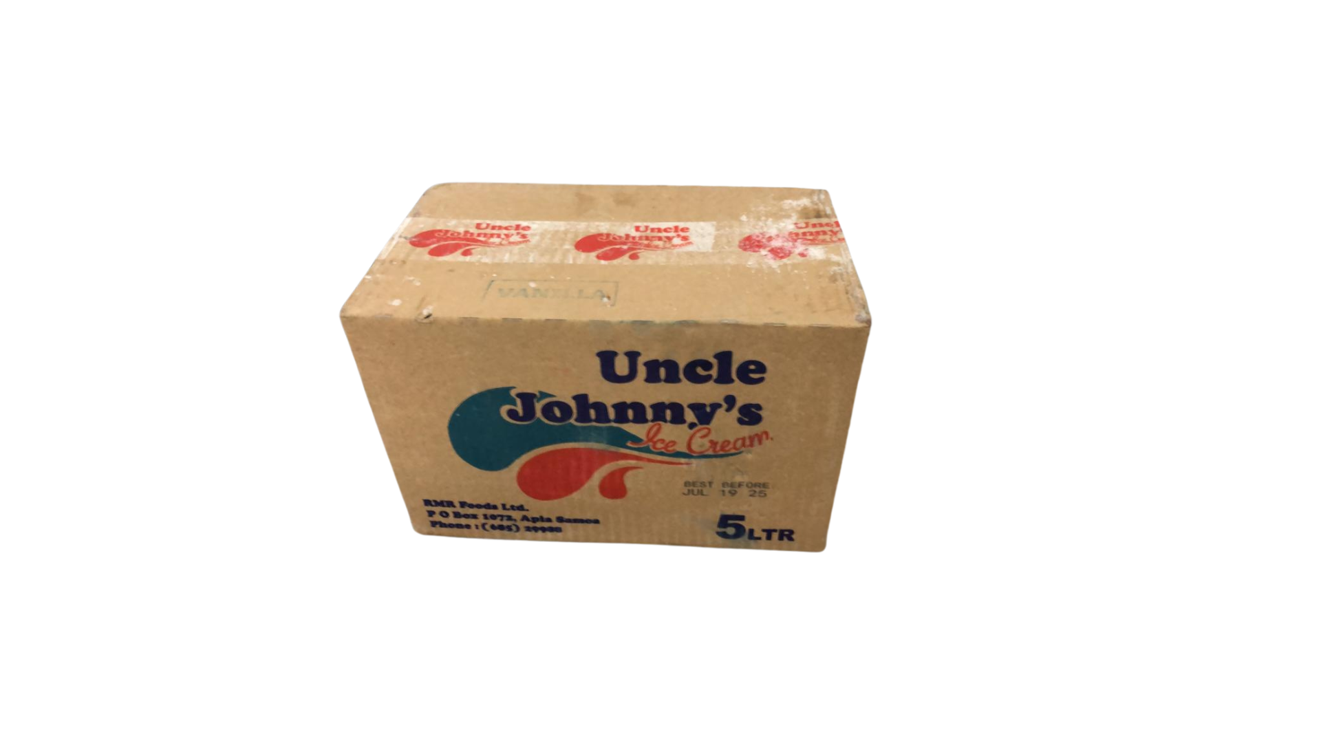 Uncle Johnny's 5ltr Vanilla