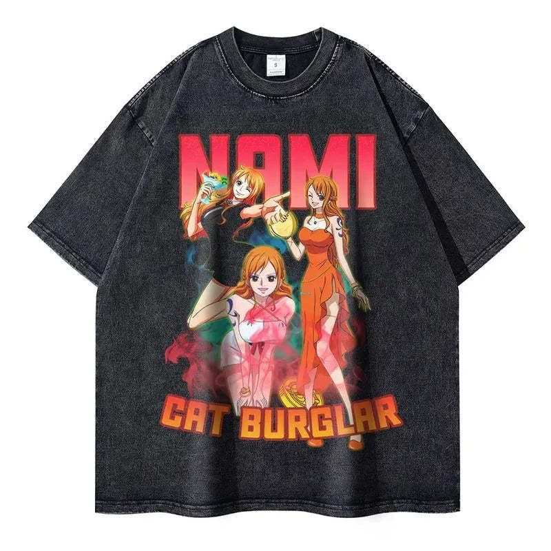 Acid Wash Anime style 4xl Nami