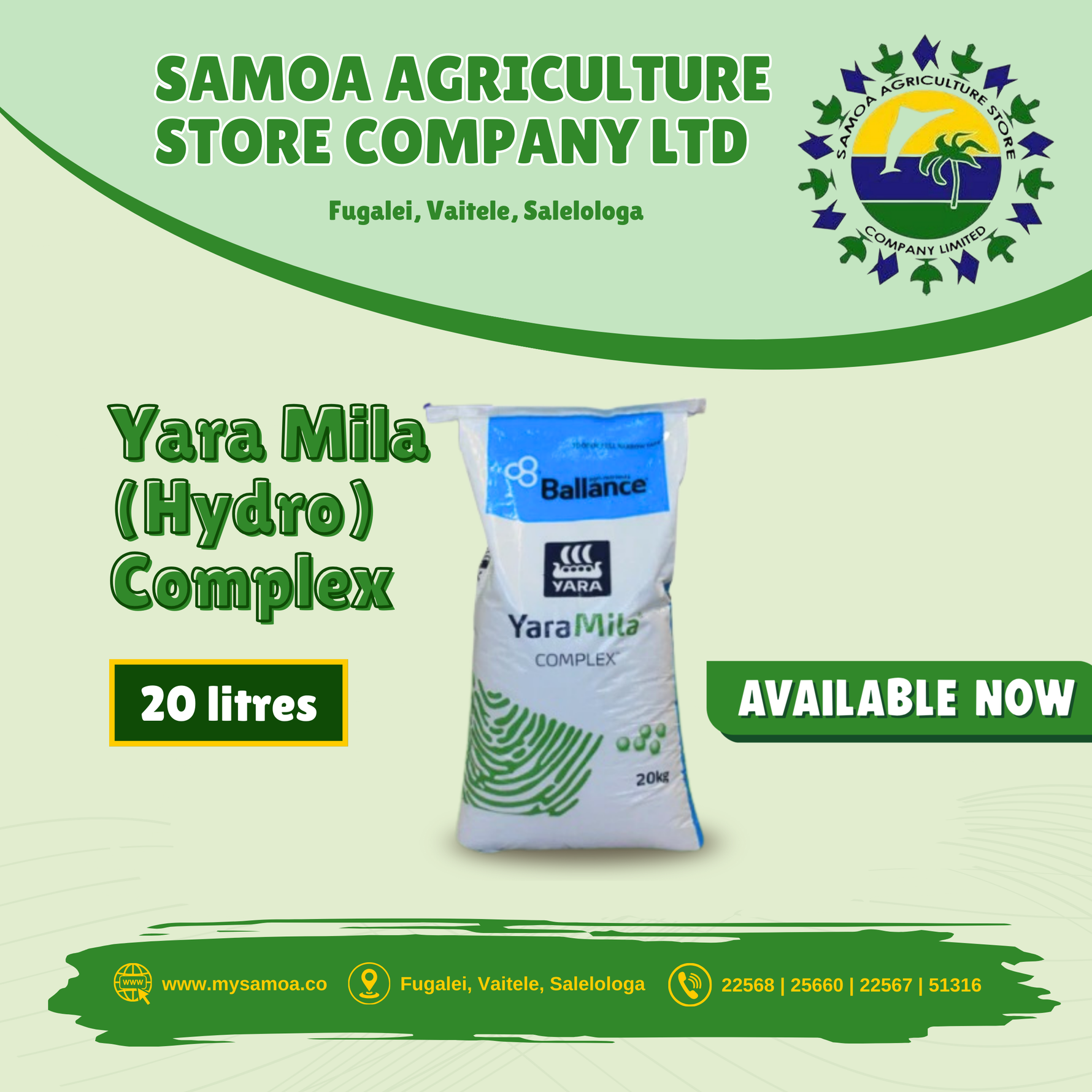 Hydrocomplex (Yara) 20kg