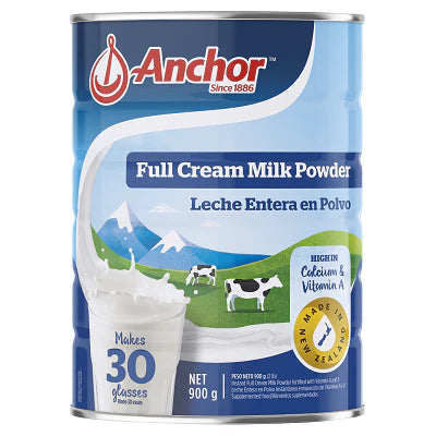 Anchor full cream powder 900g