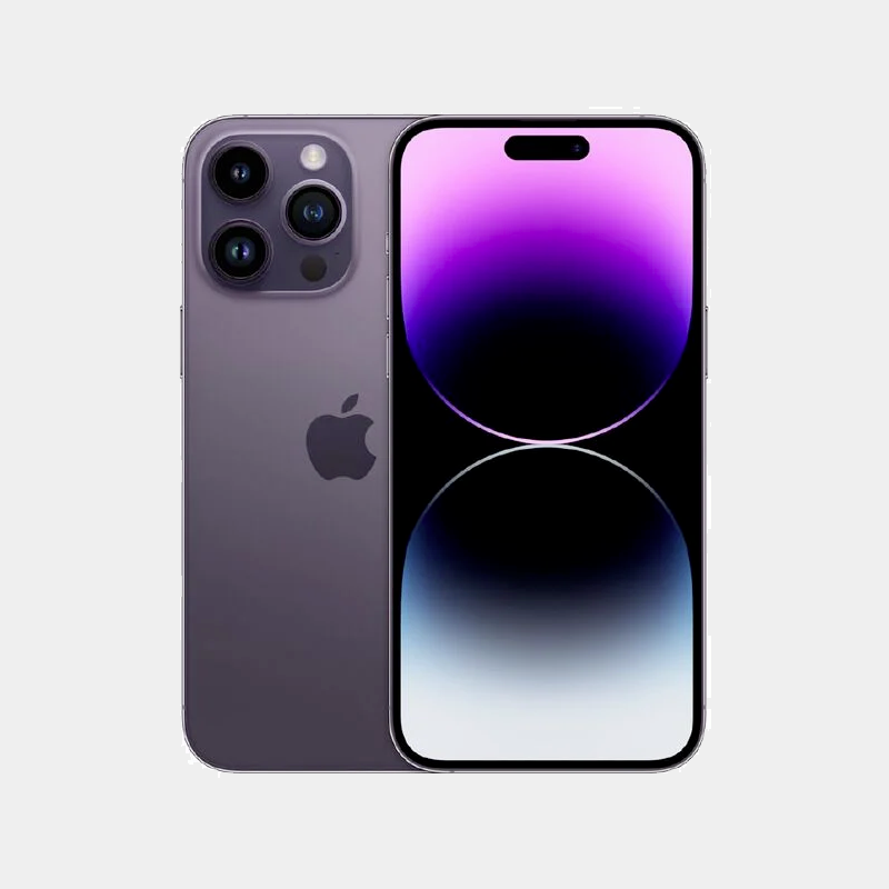 iPhone 14 Pro Max 256gb (Deep Black and Purple color)(Dual SIM, Physical SIM and E-SIM)