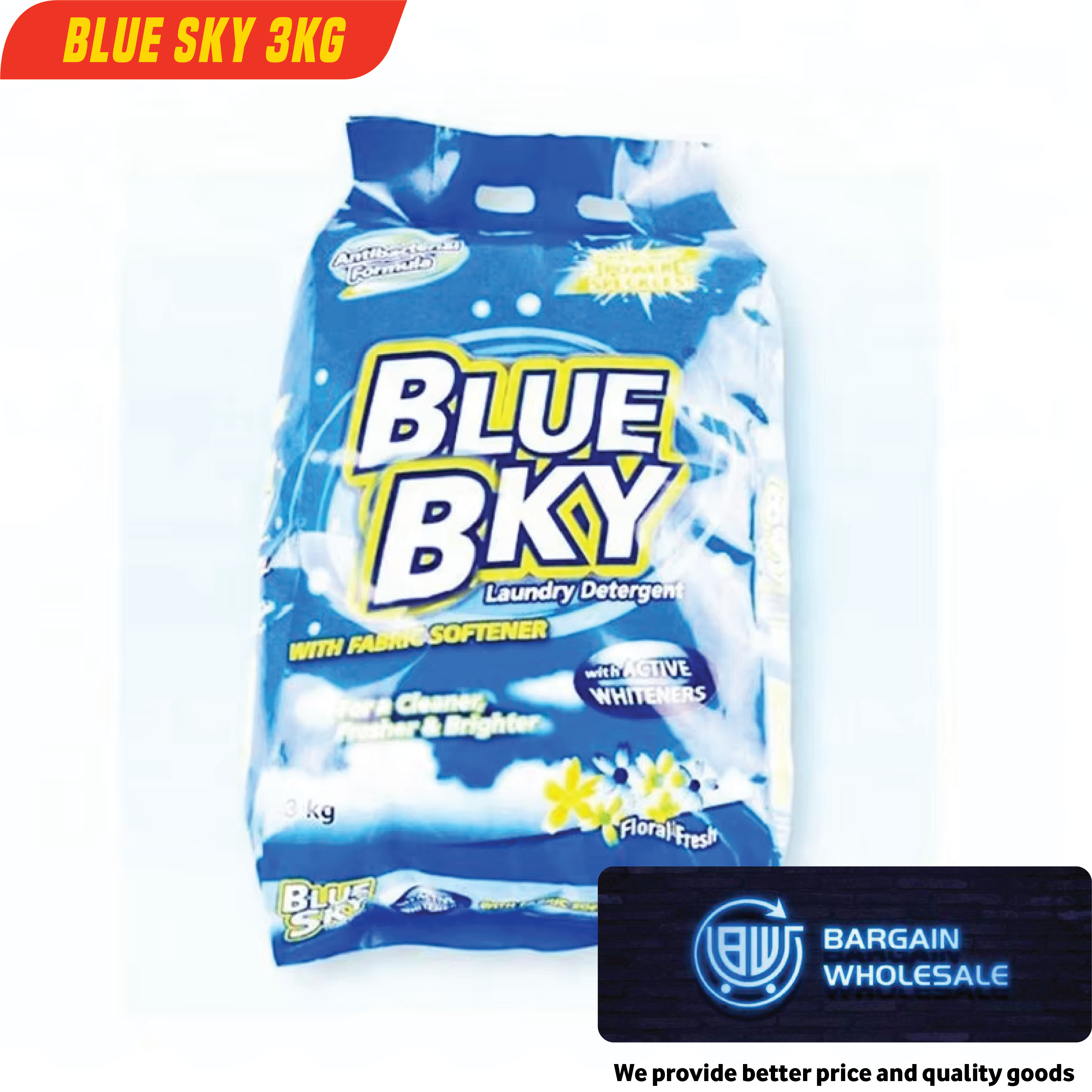 Blue Sky 3kg [ONLY AT TAUFUSI] "PICKUP FROM BARGAIN WHOLESALE"