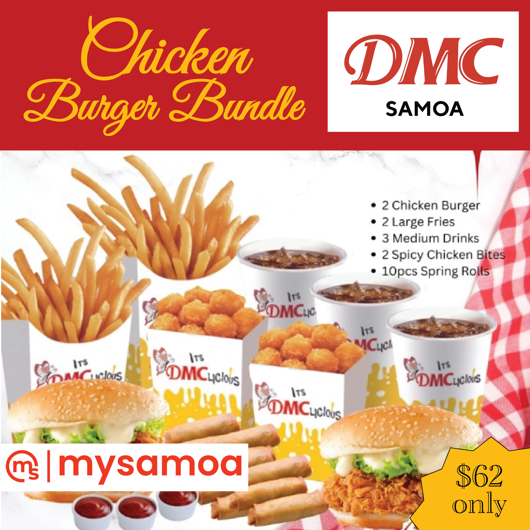 Chicken Burger Bundle
