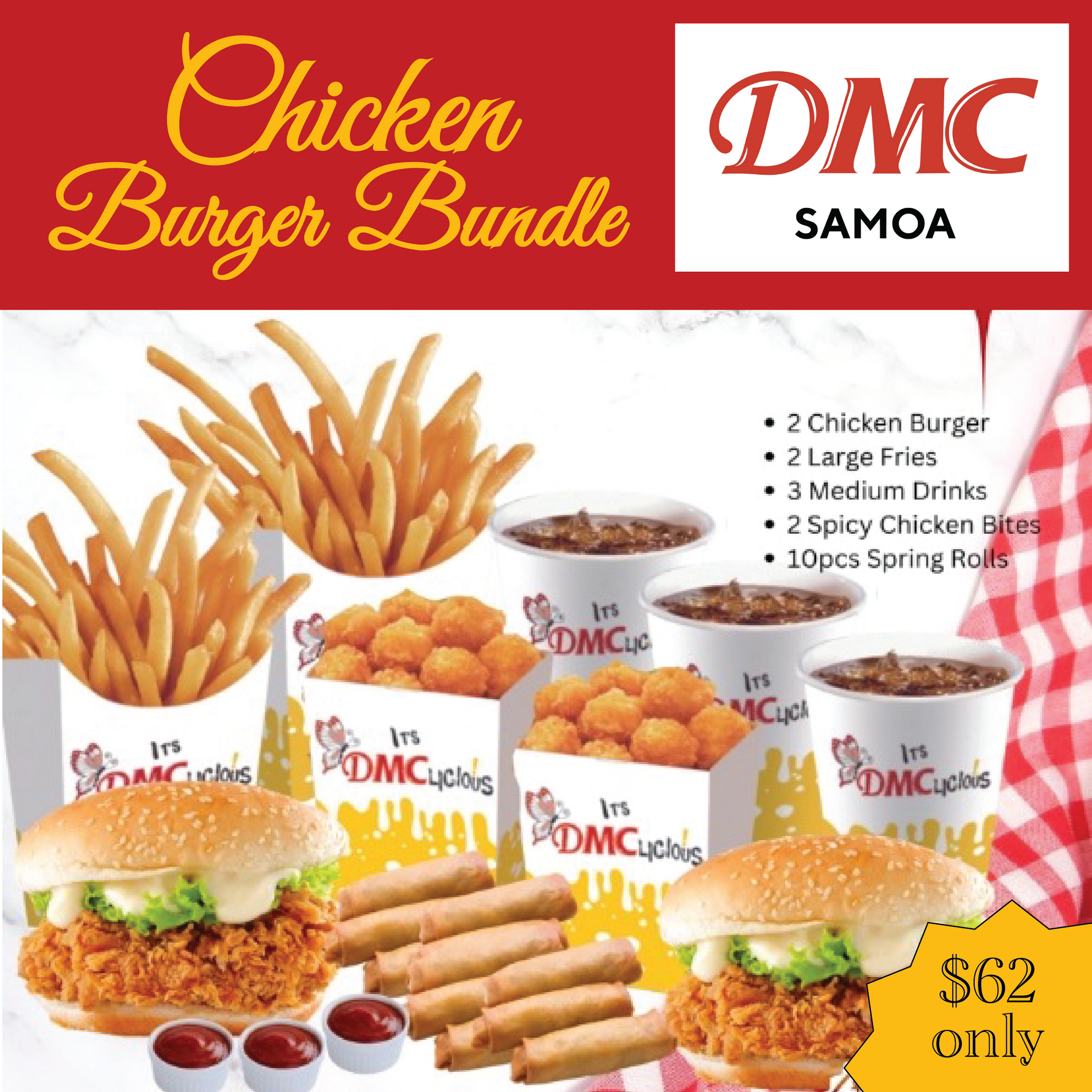 Chicken Burger Bundle