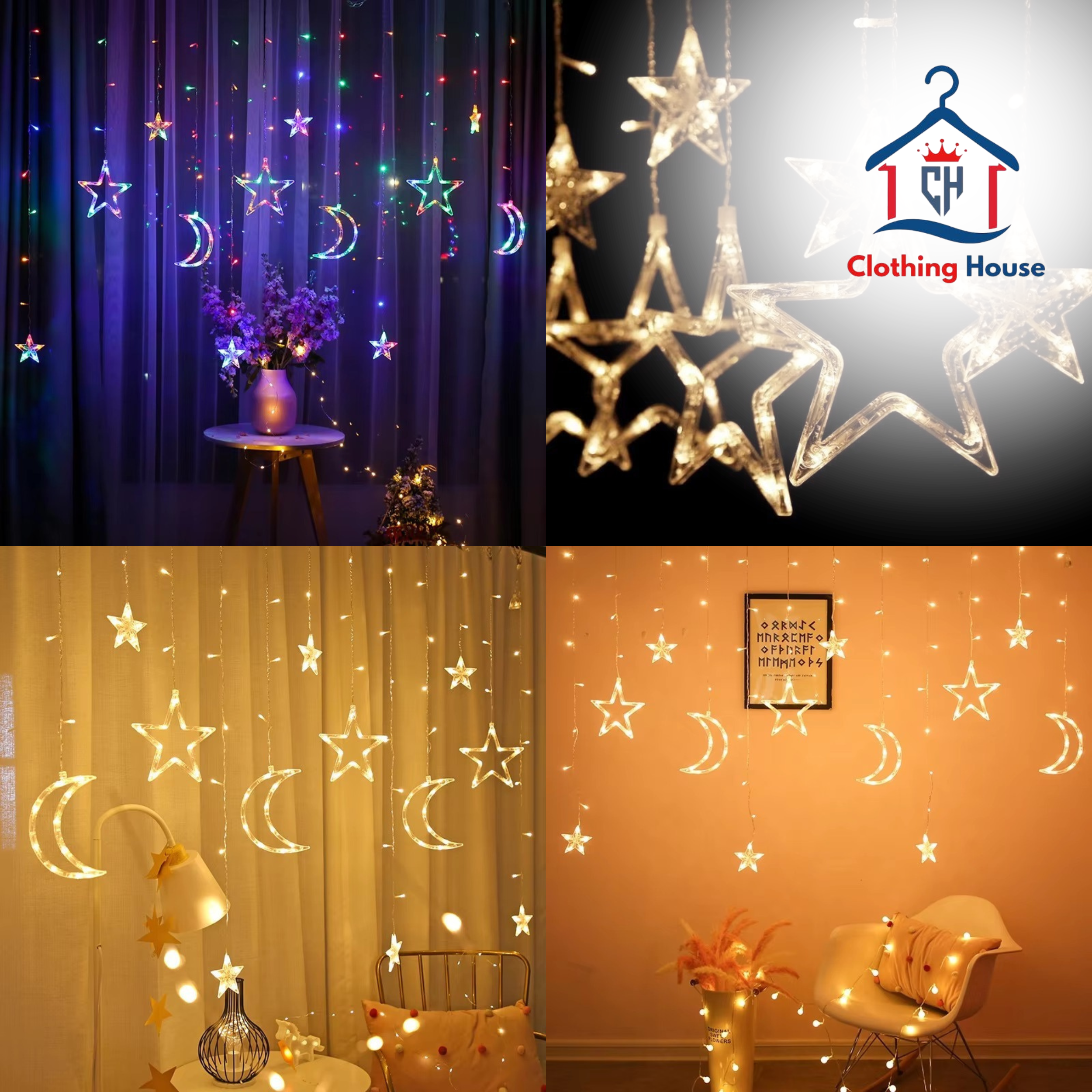 Christmas Lights - tree, bells