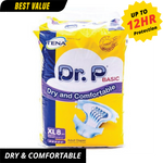 Dr.P Basic Adult Diaper X-Large - 8 Pack