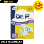 Dr.P Basic Adult Diaper X-Large - 8 Pack