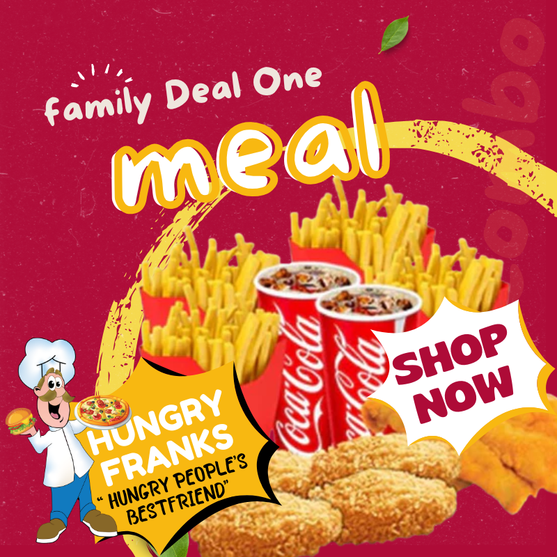 FAMILY MEAL DEAL 1 - Available at Frankie Vaitele, Frankie Mall, Frankie Utualii