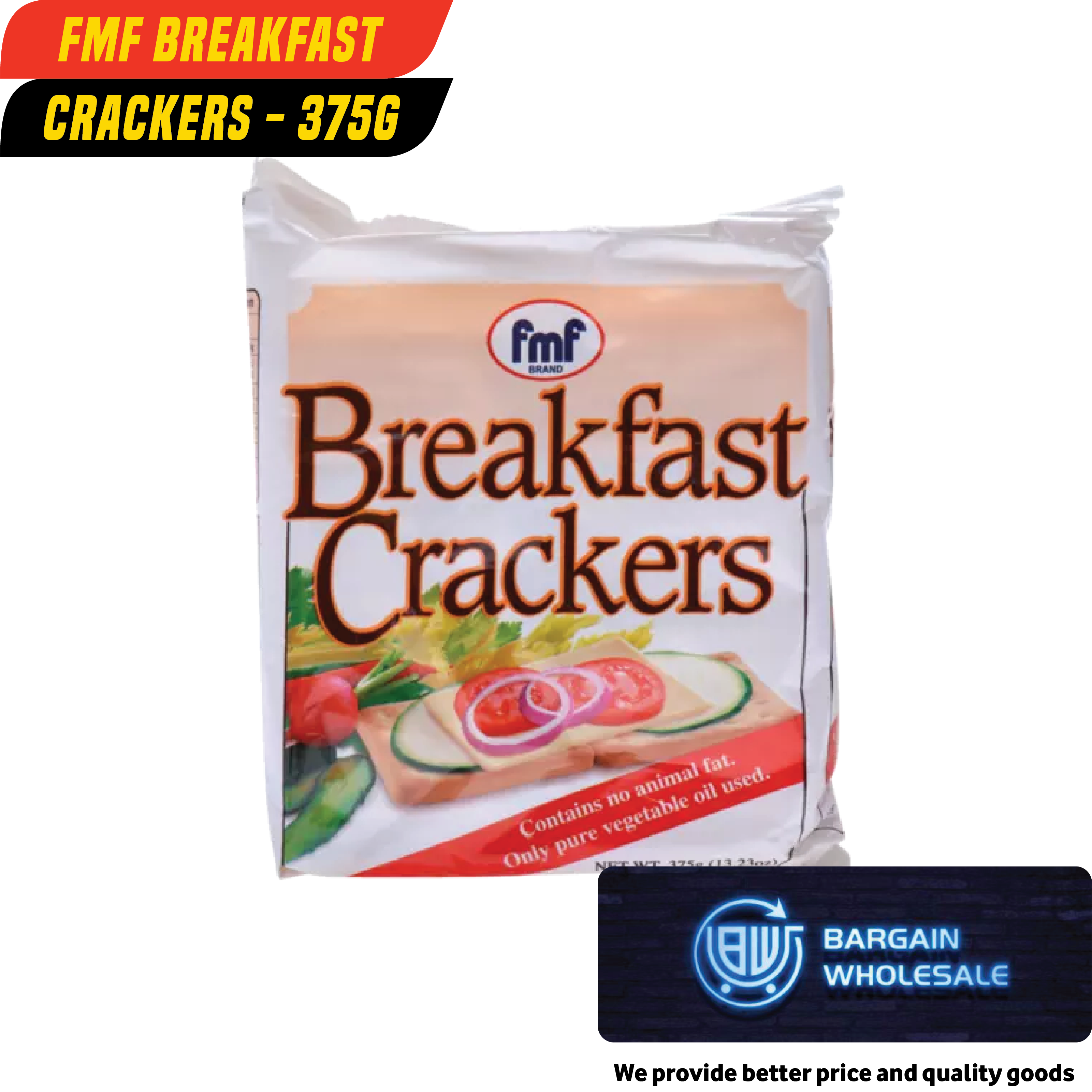 Fmf Breakfast 375g [ONLY AT TAUFUSI] "PICKUP FROM BARGAIN WHOLESALE"