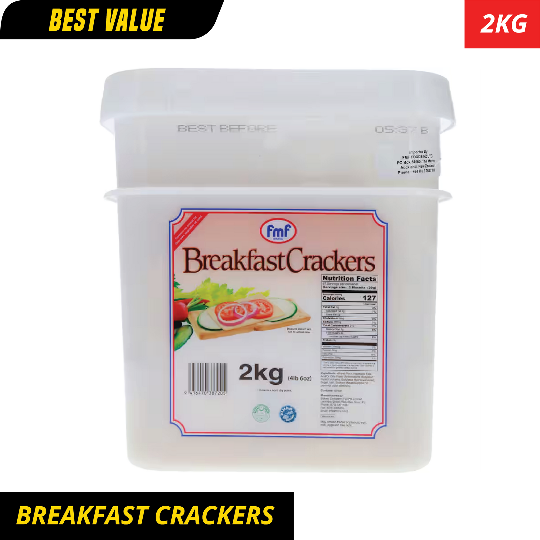FMF Breakfast Crackers 2kg