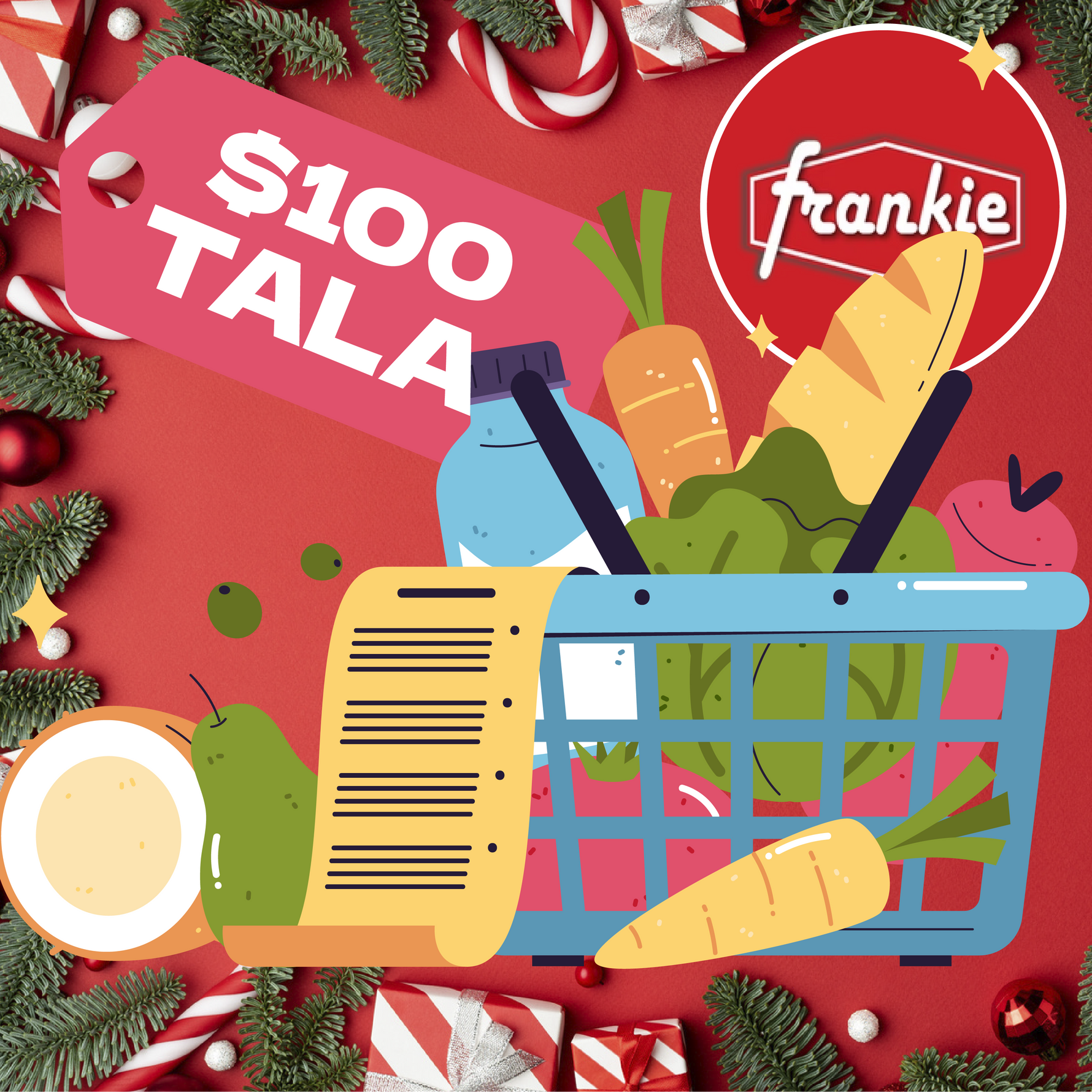 ST$100 Gift Voucher (Frankies Supermarkets)