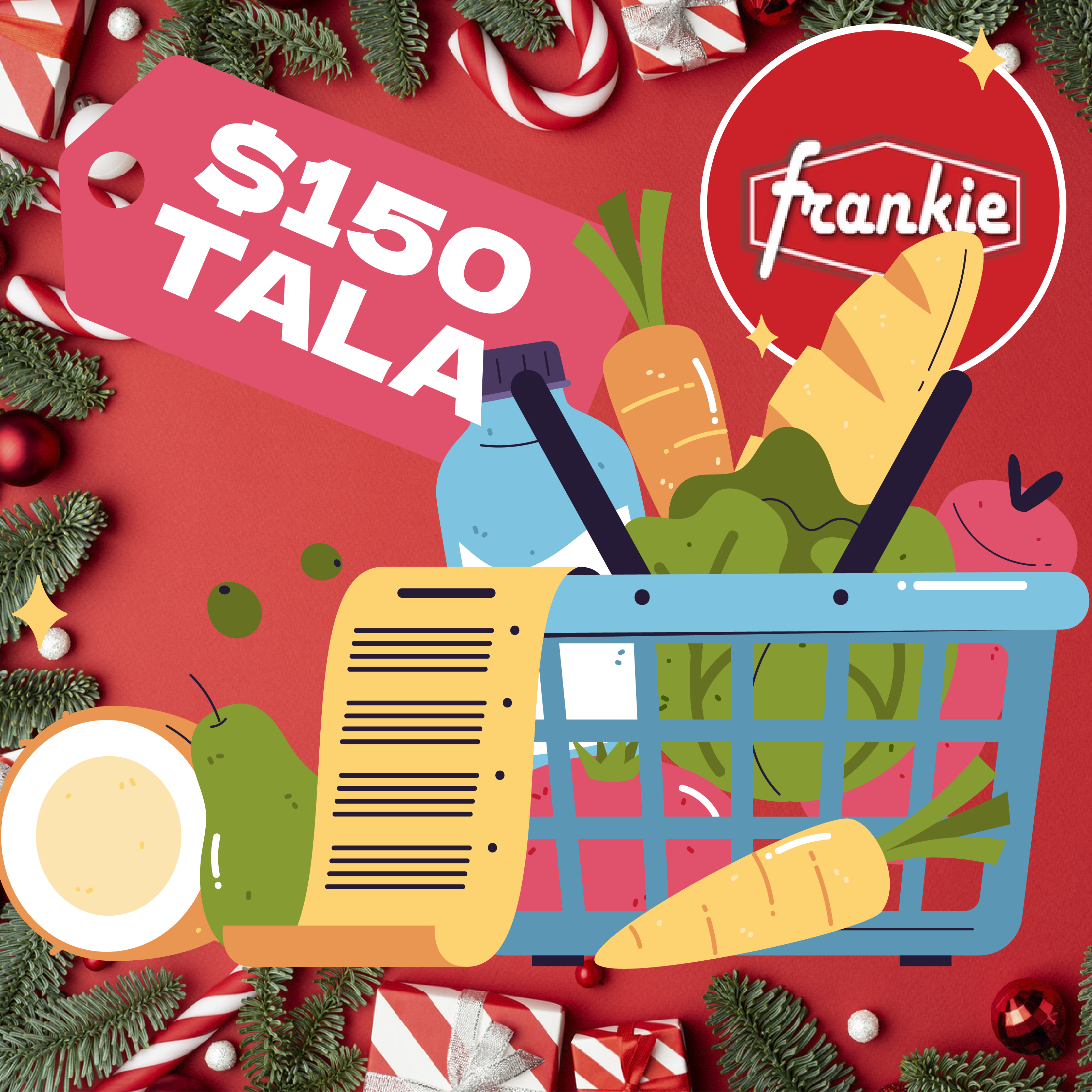 ST$150 Gift Voucher (Frankies Supermarkets)