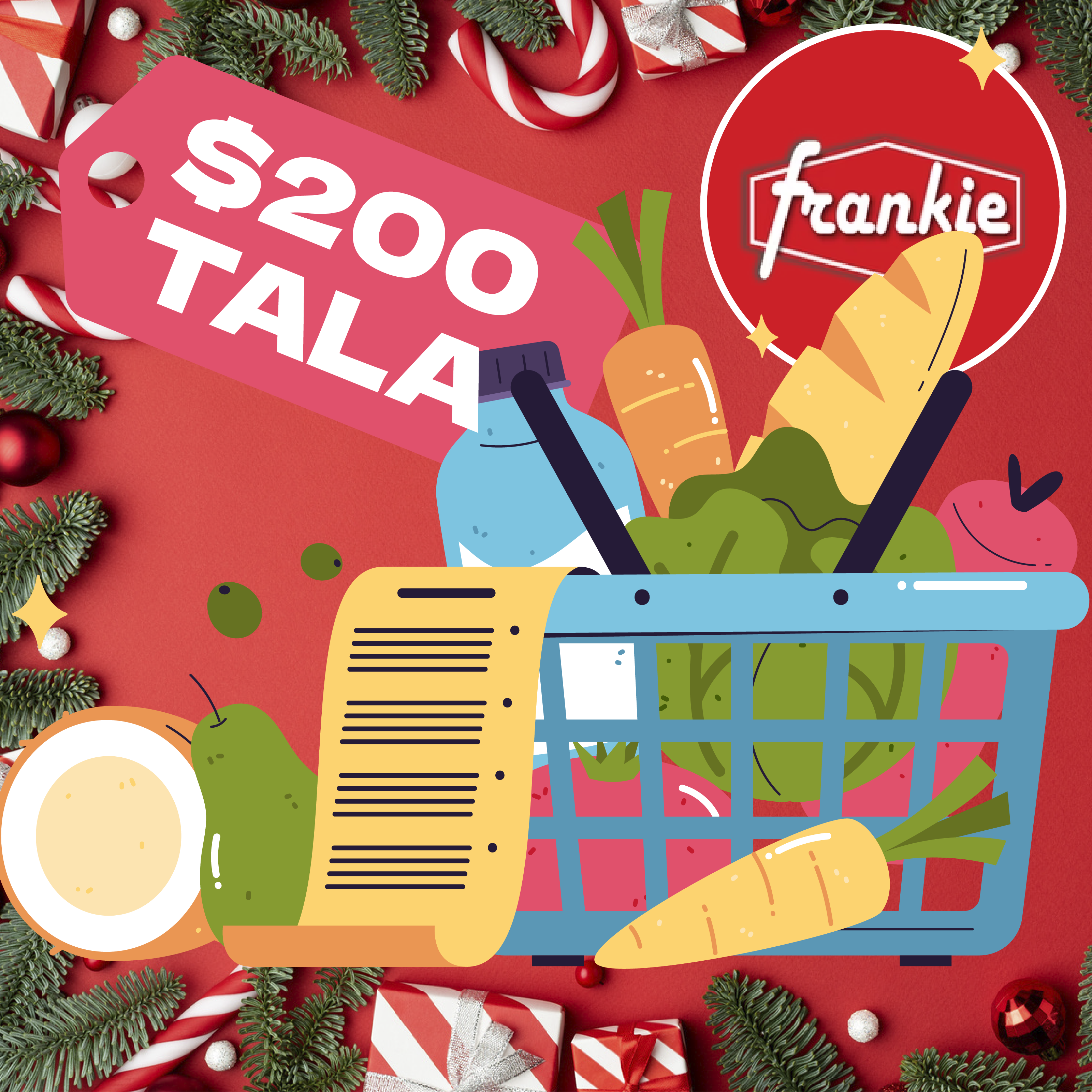 ST$200 Gift Voucher (Frankies Supermarkets)