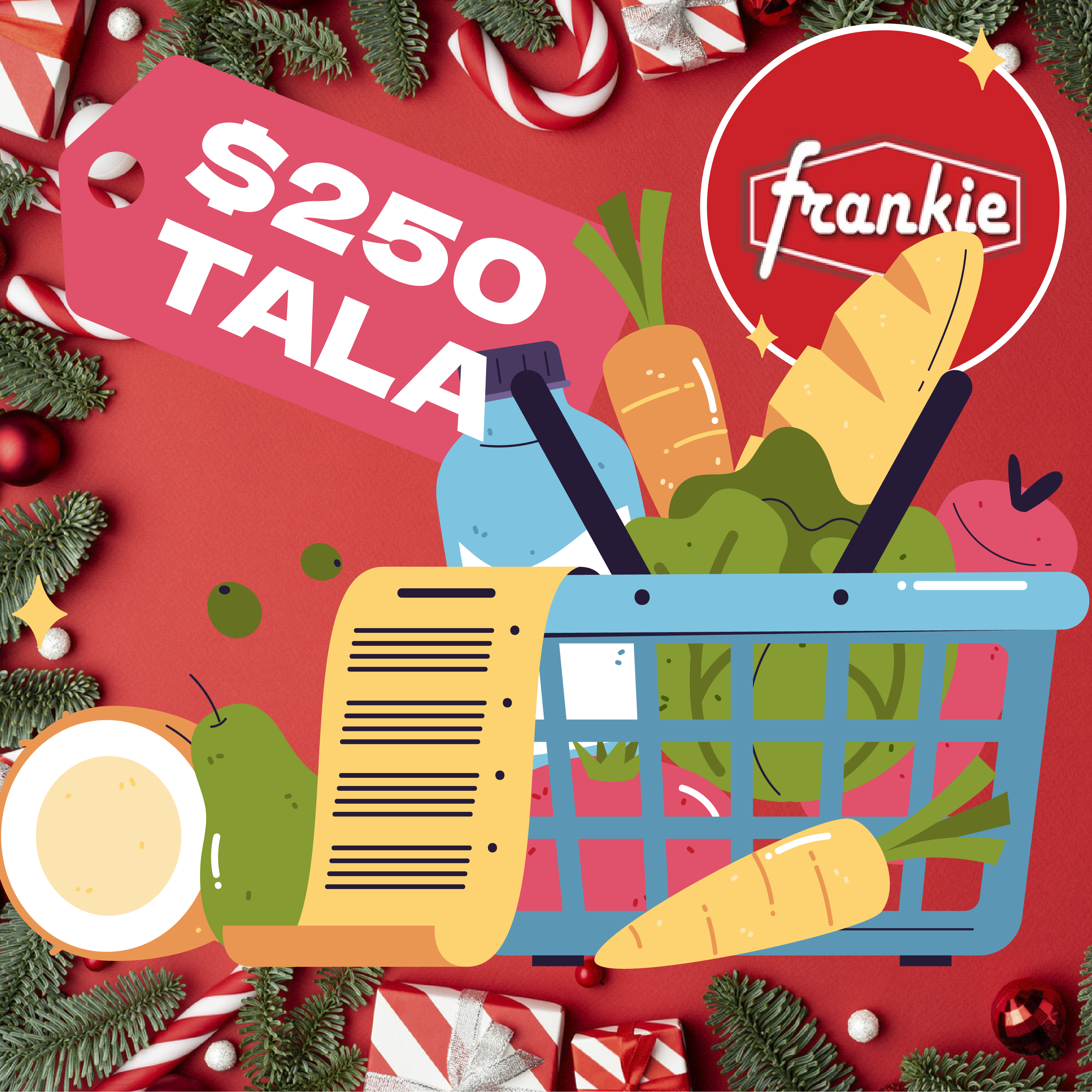 ST$250 Gift Voucher (Frankies Supermarkets)