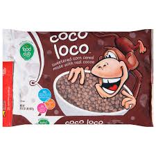 Food coco loco unsweetened corn cereal