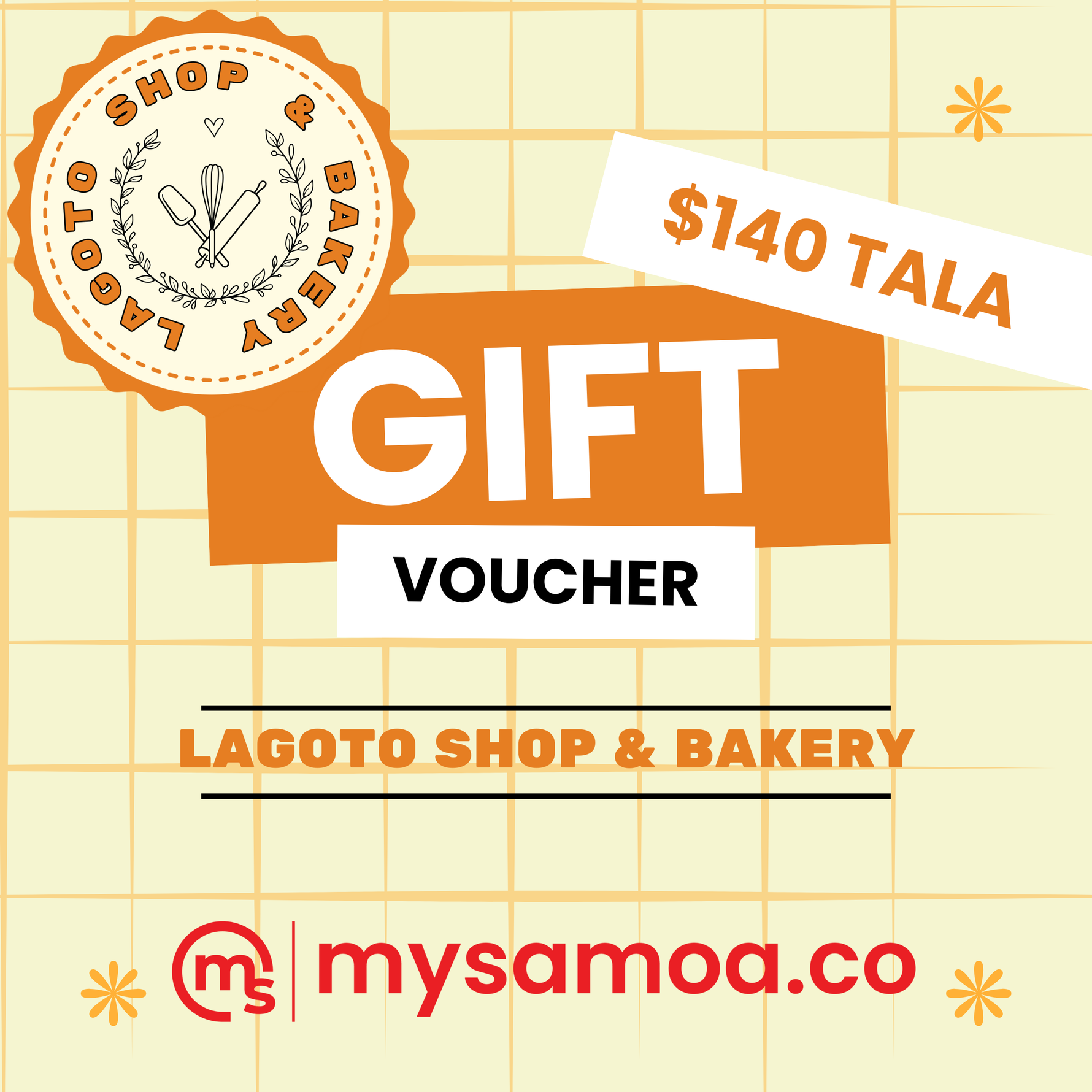 Lagoto Shop & Bakery – Fagamalo, Savai‘i ($140 Tala)