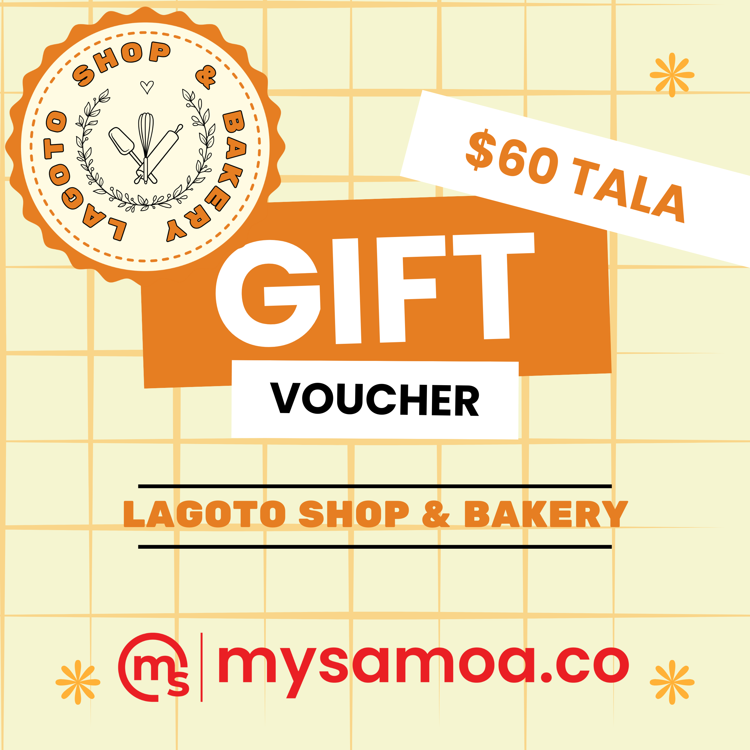 Lagoto Shop & Bakery – Fagamalo, Savai‘i ($60 Tala)