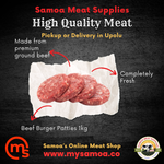 Beef Burger Patty 1kg