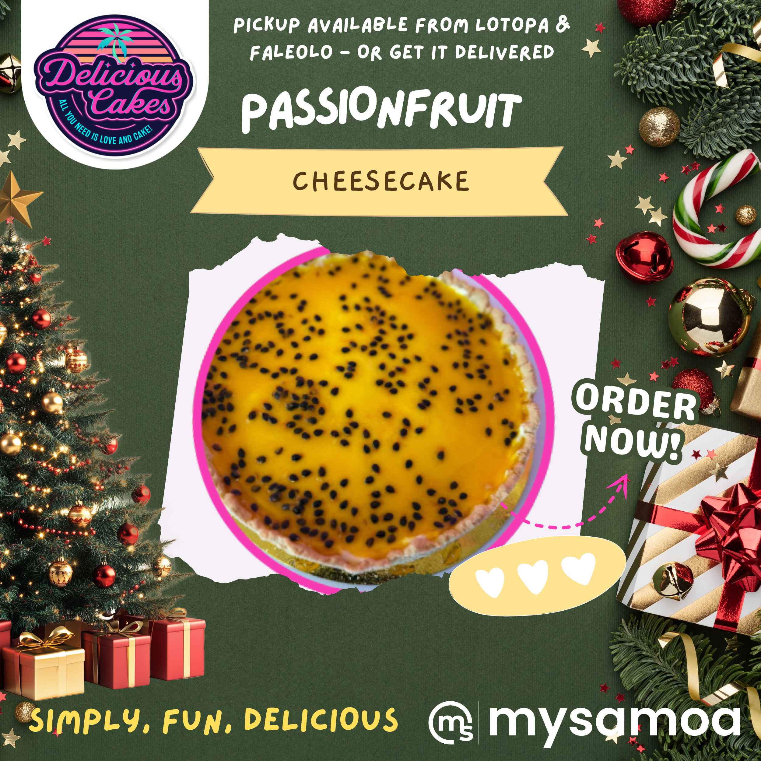 Passionfruit Cheesecake