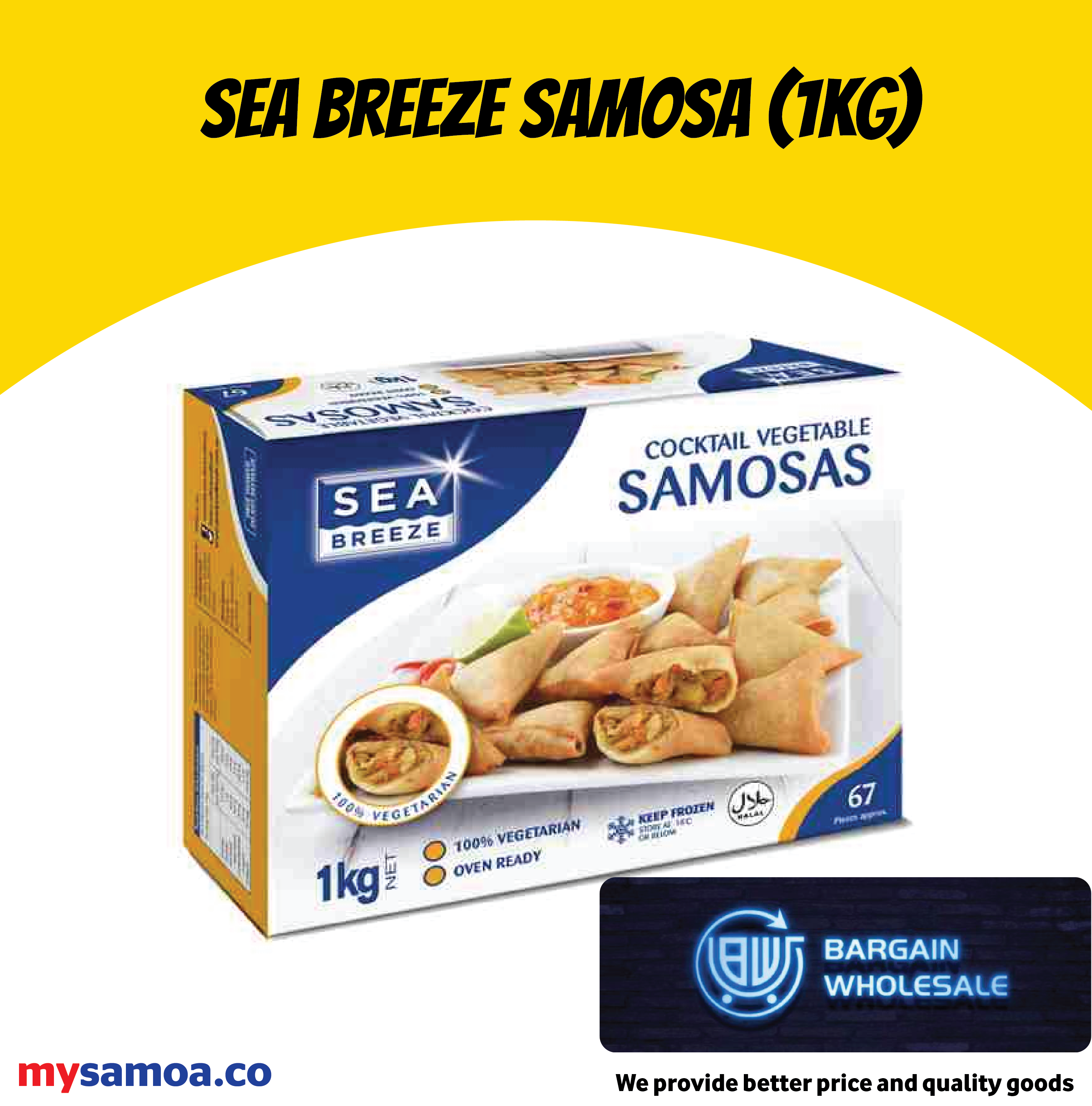 Sea breeze samosa (1kg)